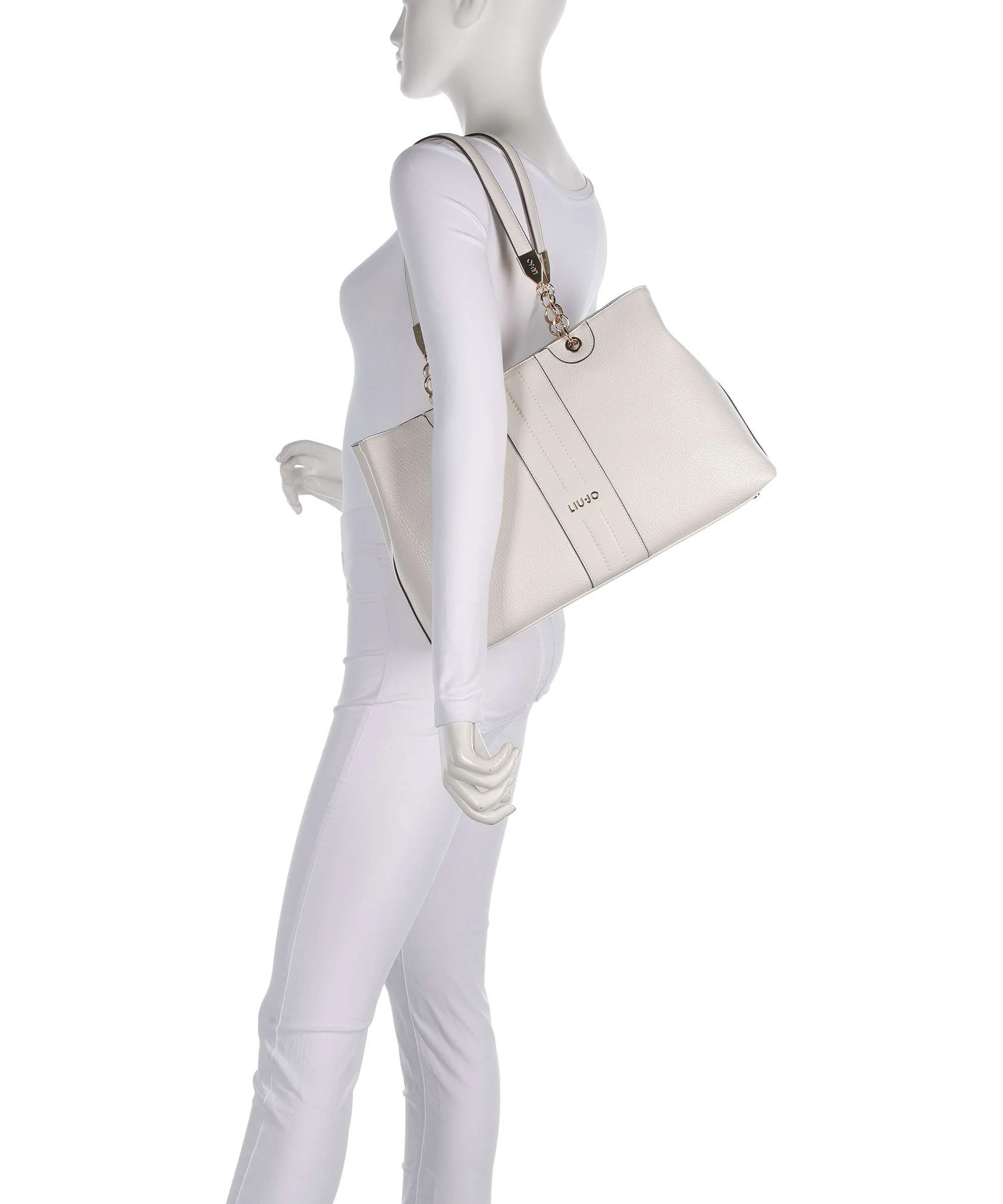 Liu Jo Ematite M Tote bag cream - Image 3