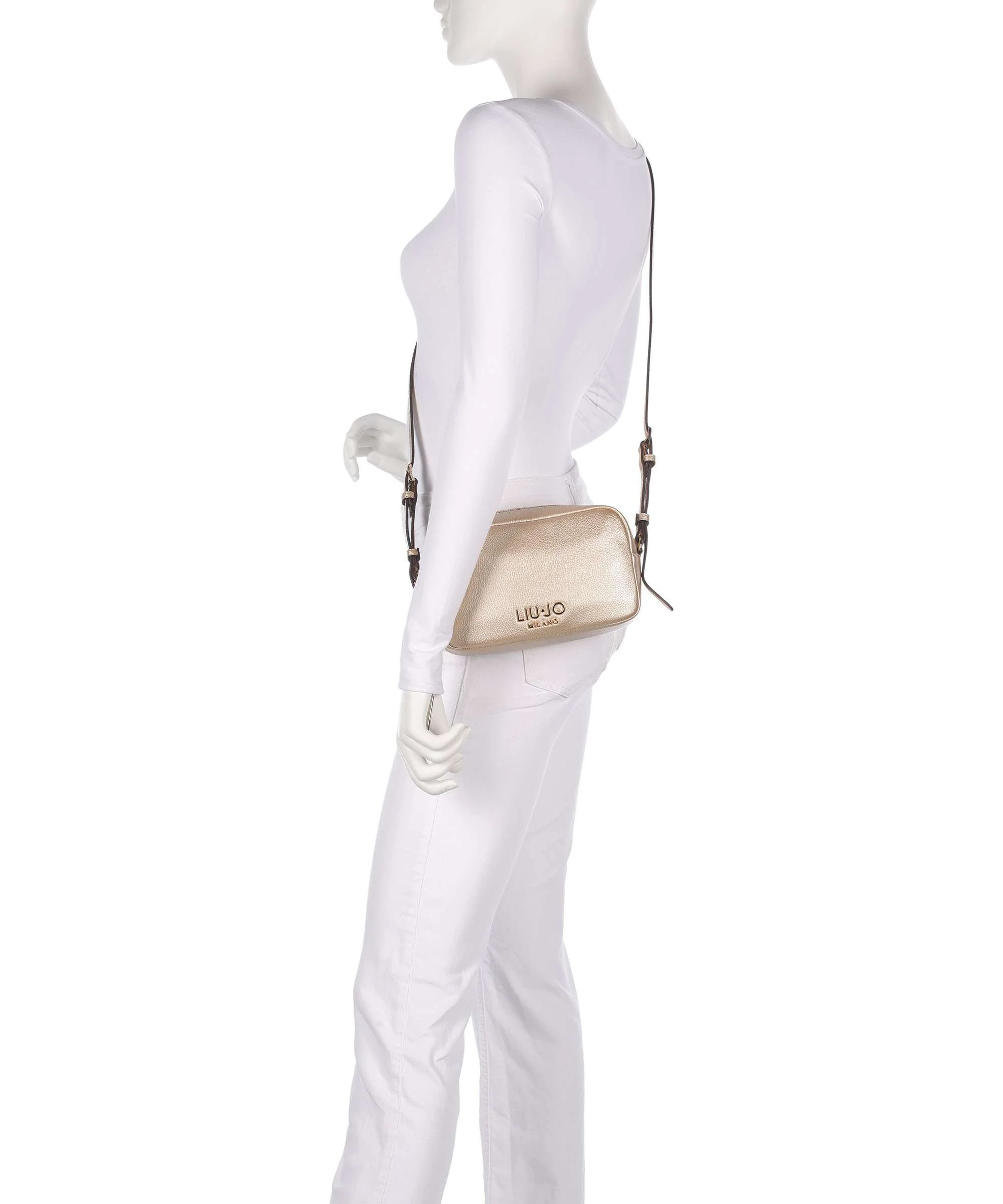 Liu Jo Evrim S Crossbody bag light gold - Image 3