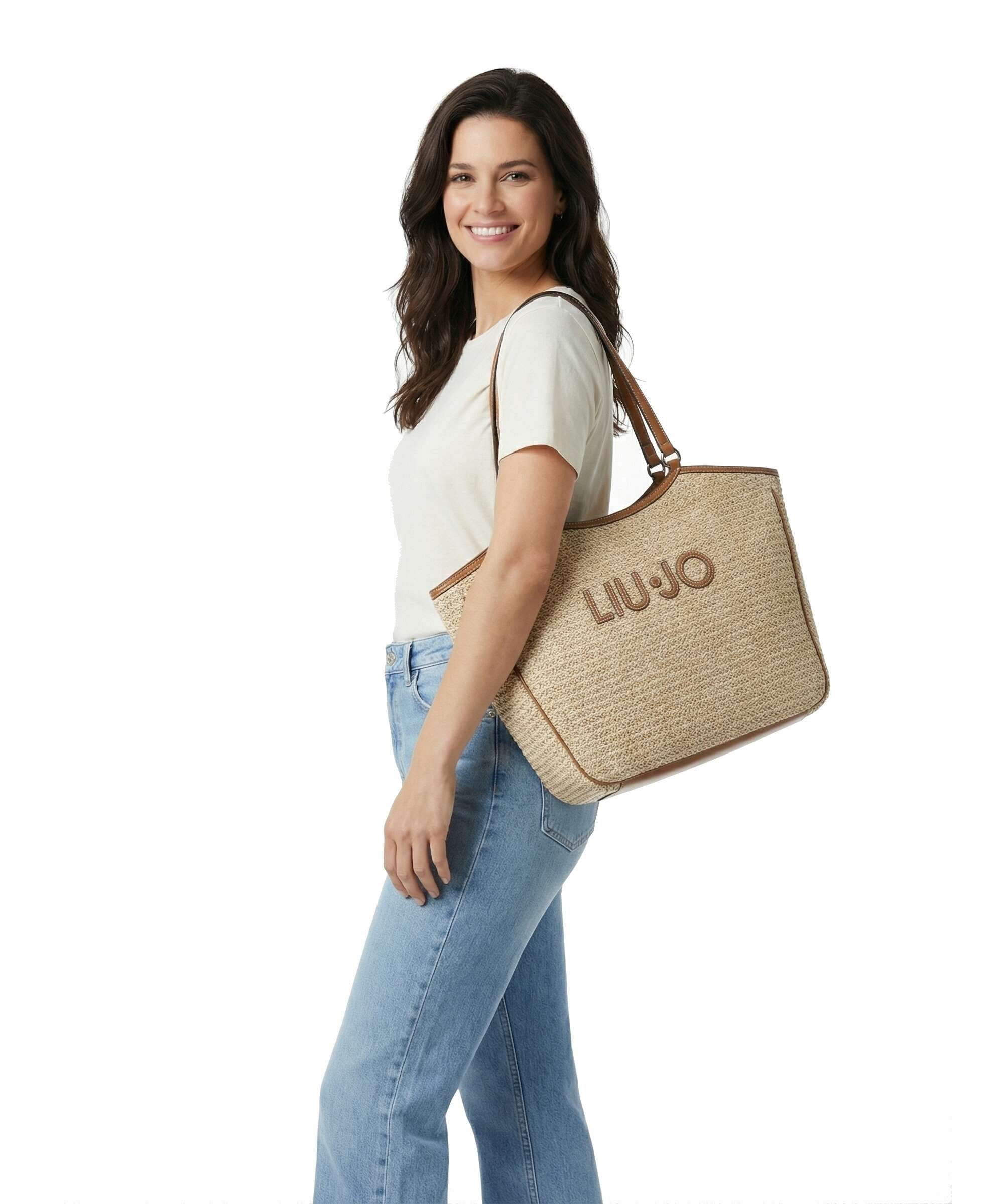 Liu Jo Ferielle L Tote bag naturale - Image 3