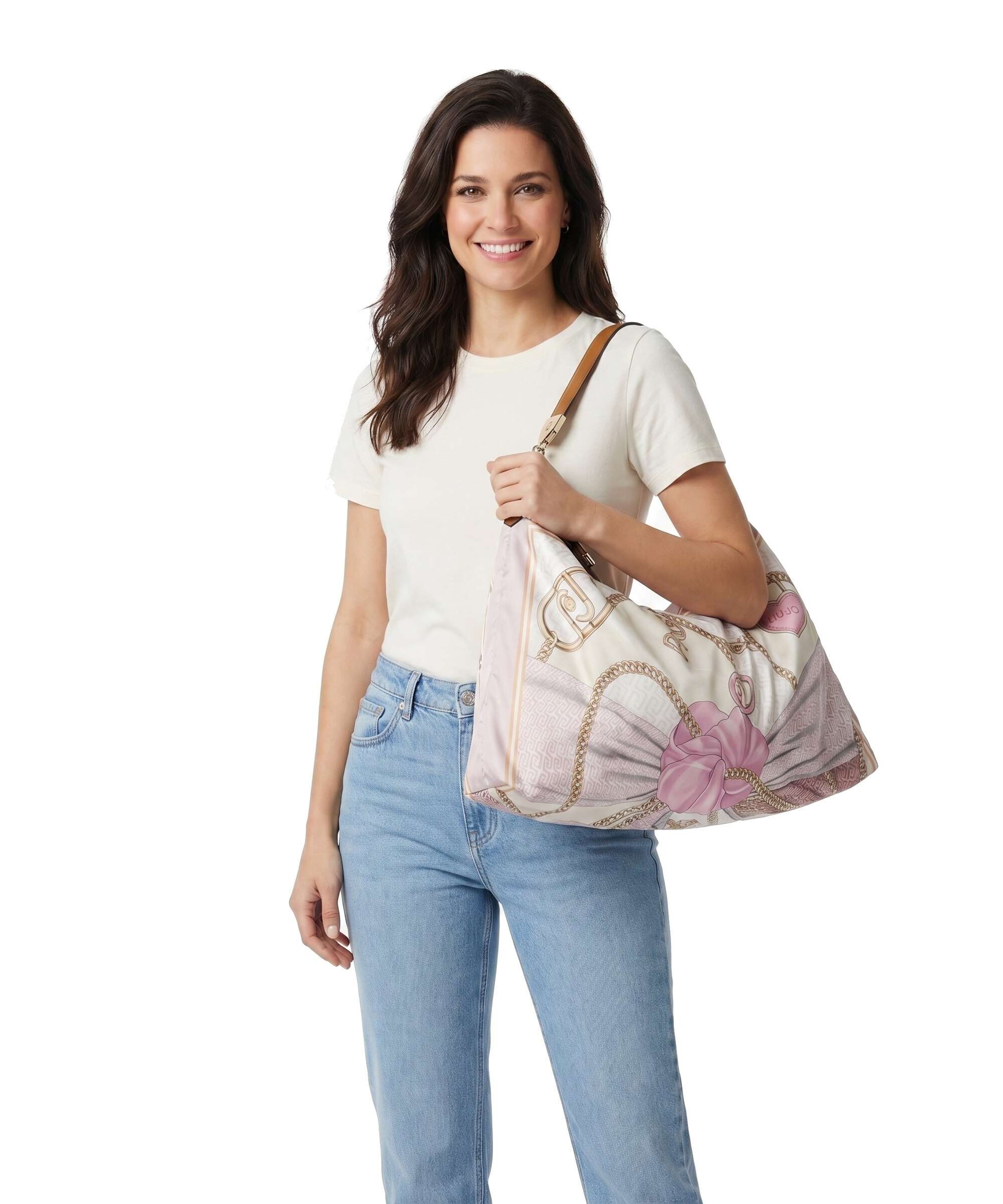 Liu Jo Foulard Hobo bag st metall/soft peony - Image 3