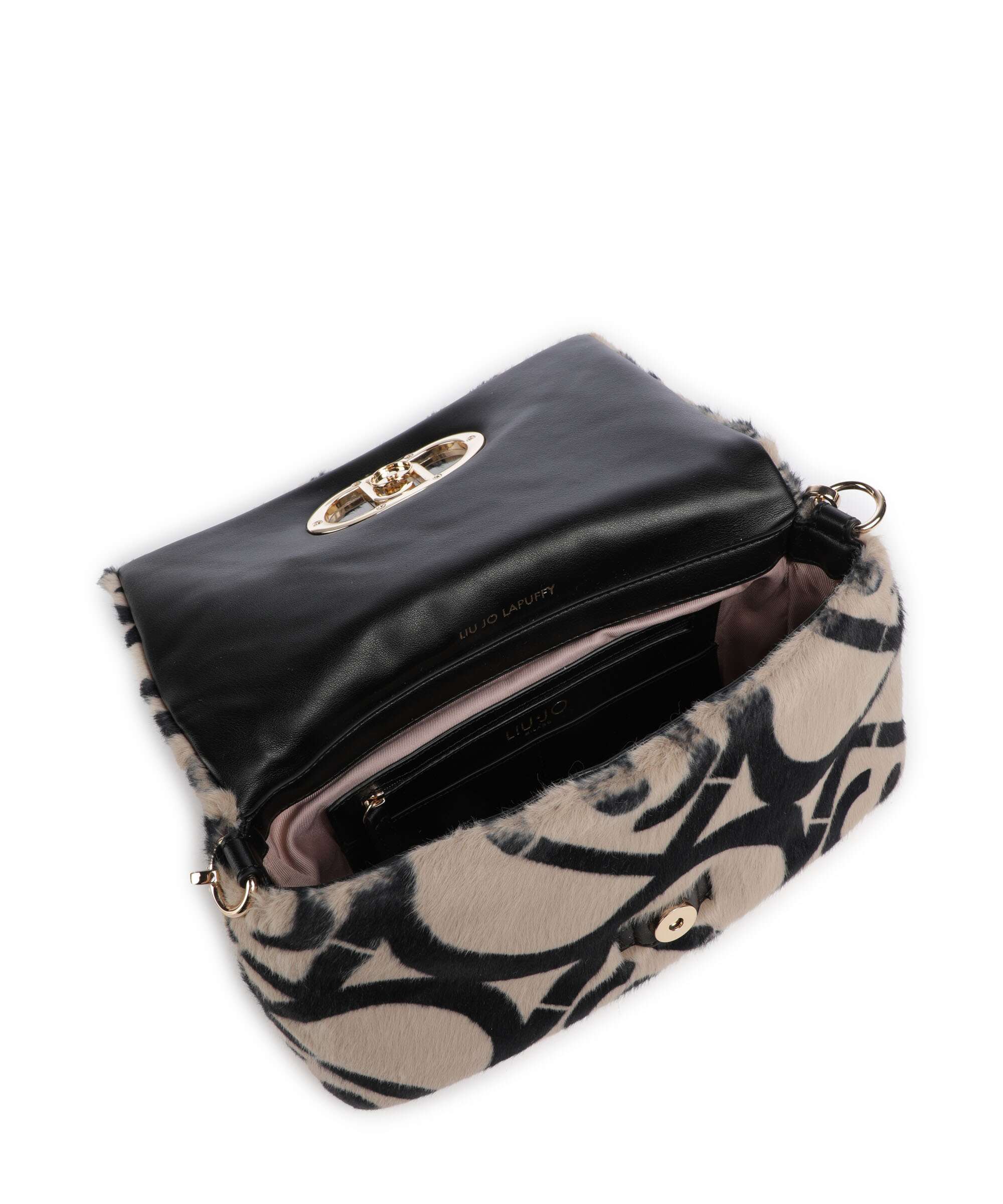 Liu Jo Icon M Shoulder bag neutro/nero - Image 7