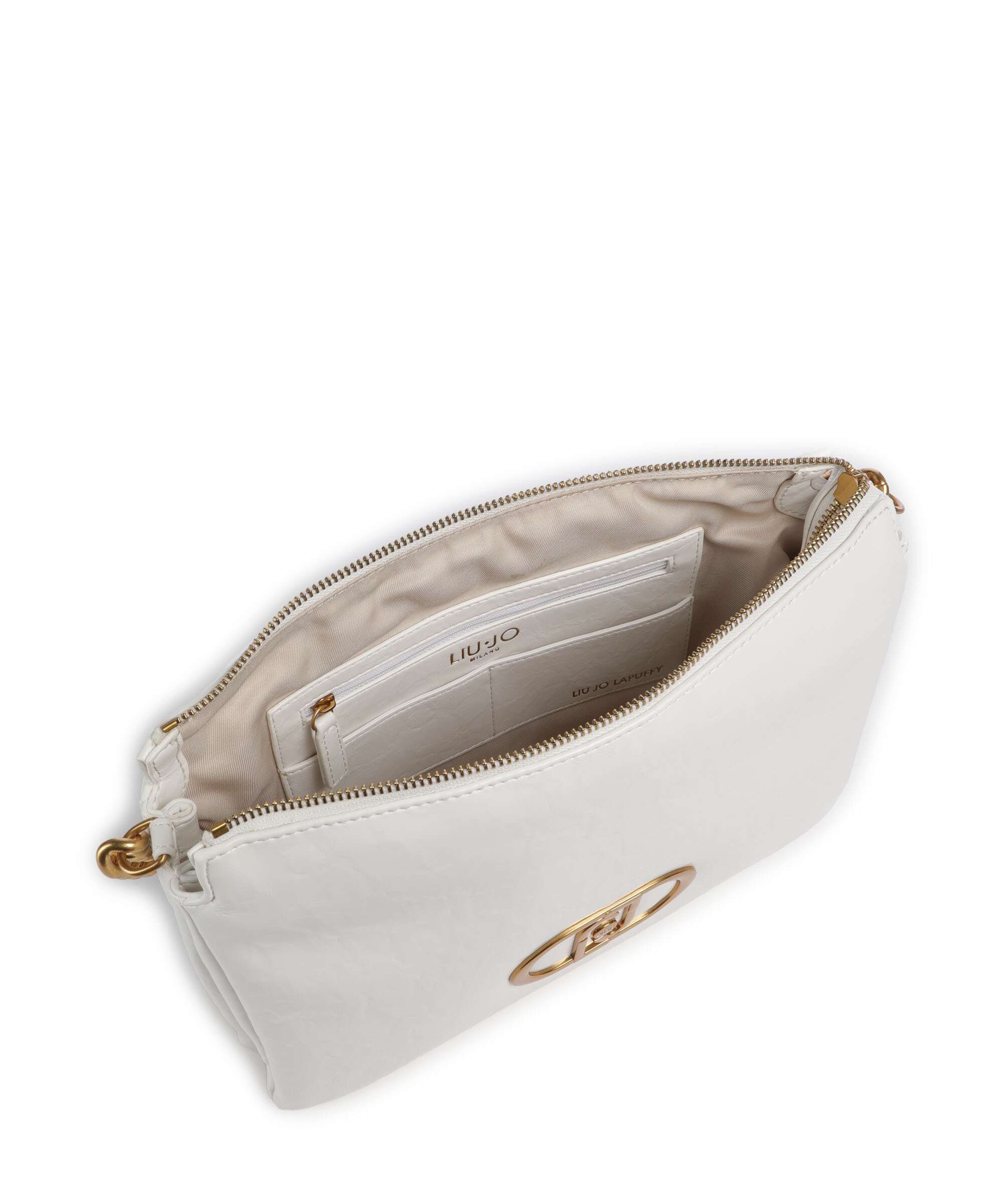 Liu Jo Lapuffy Shoulder bag offwhite - Image 6