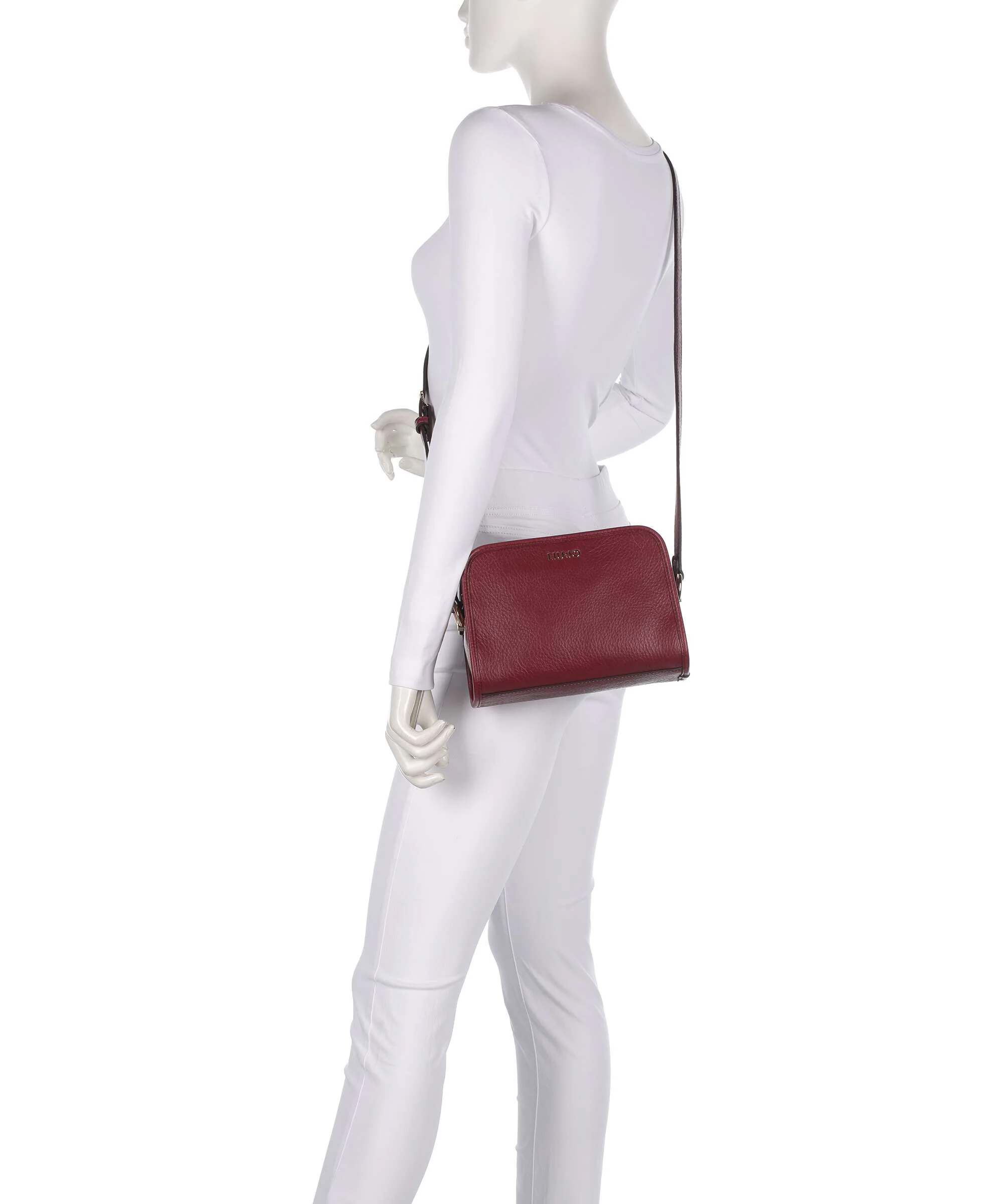 Liu Jo Manhattan M Crossbody bag red wine - Image 3