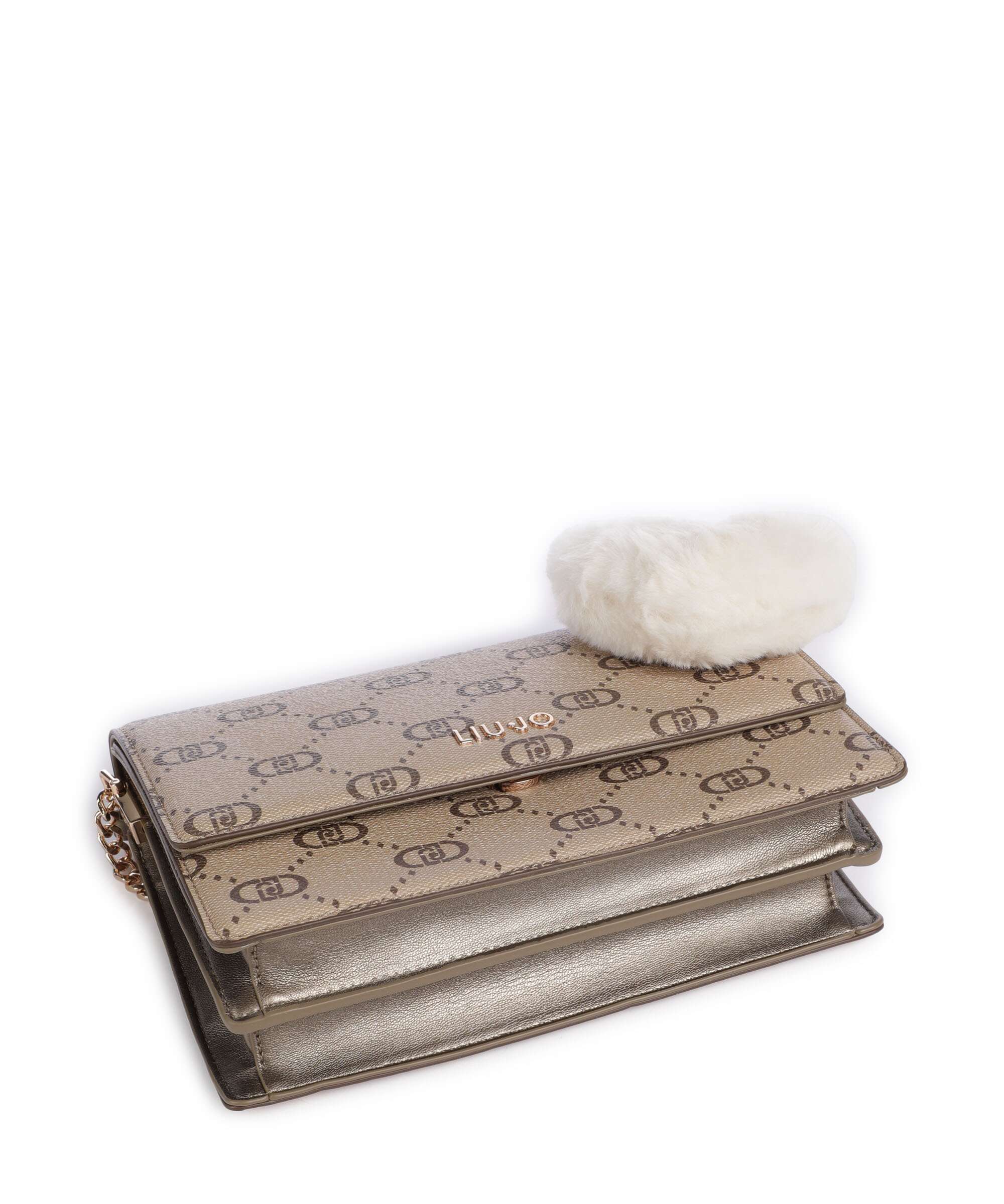 Liu Jo Manhattan Shoulder bag tortora chiaro - Image 6