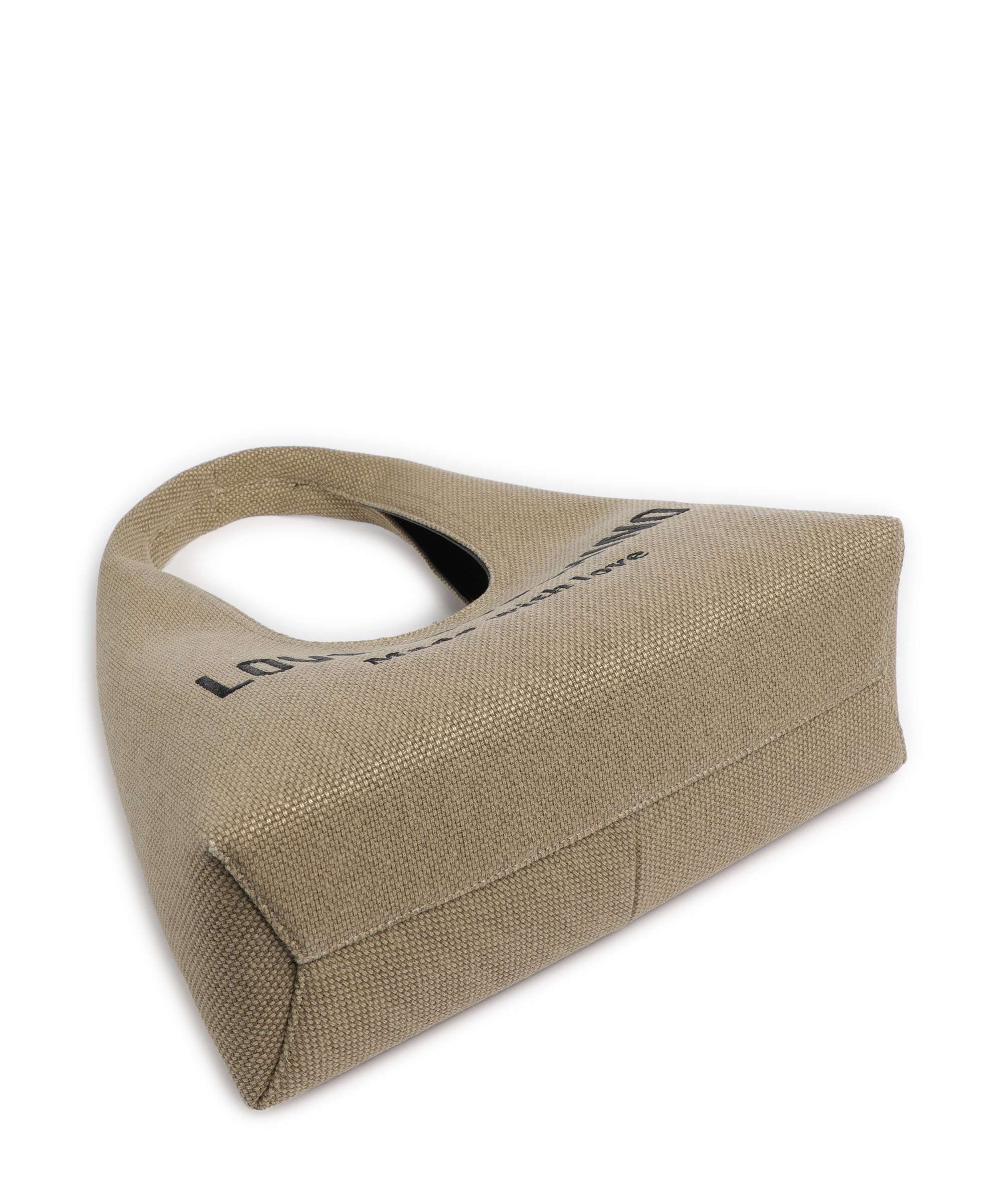 Love Moschino Cargo Canvas Hobo bag black/gold - Image 4