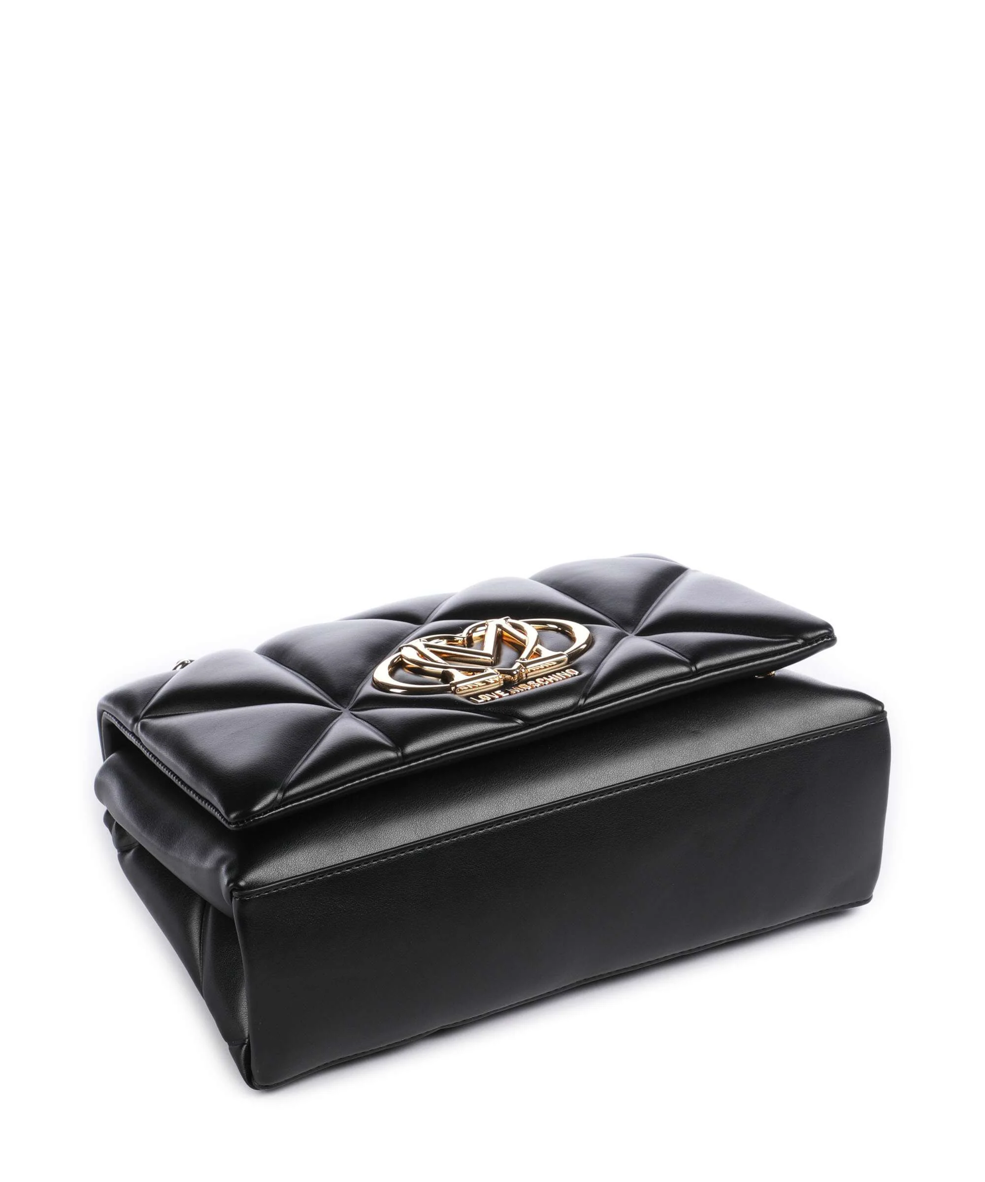Love Moschino Embossed Q Shoulder bag black - Image 7