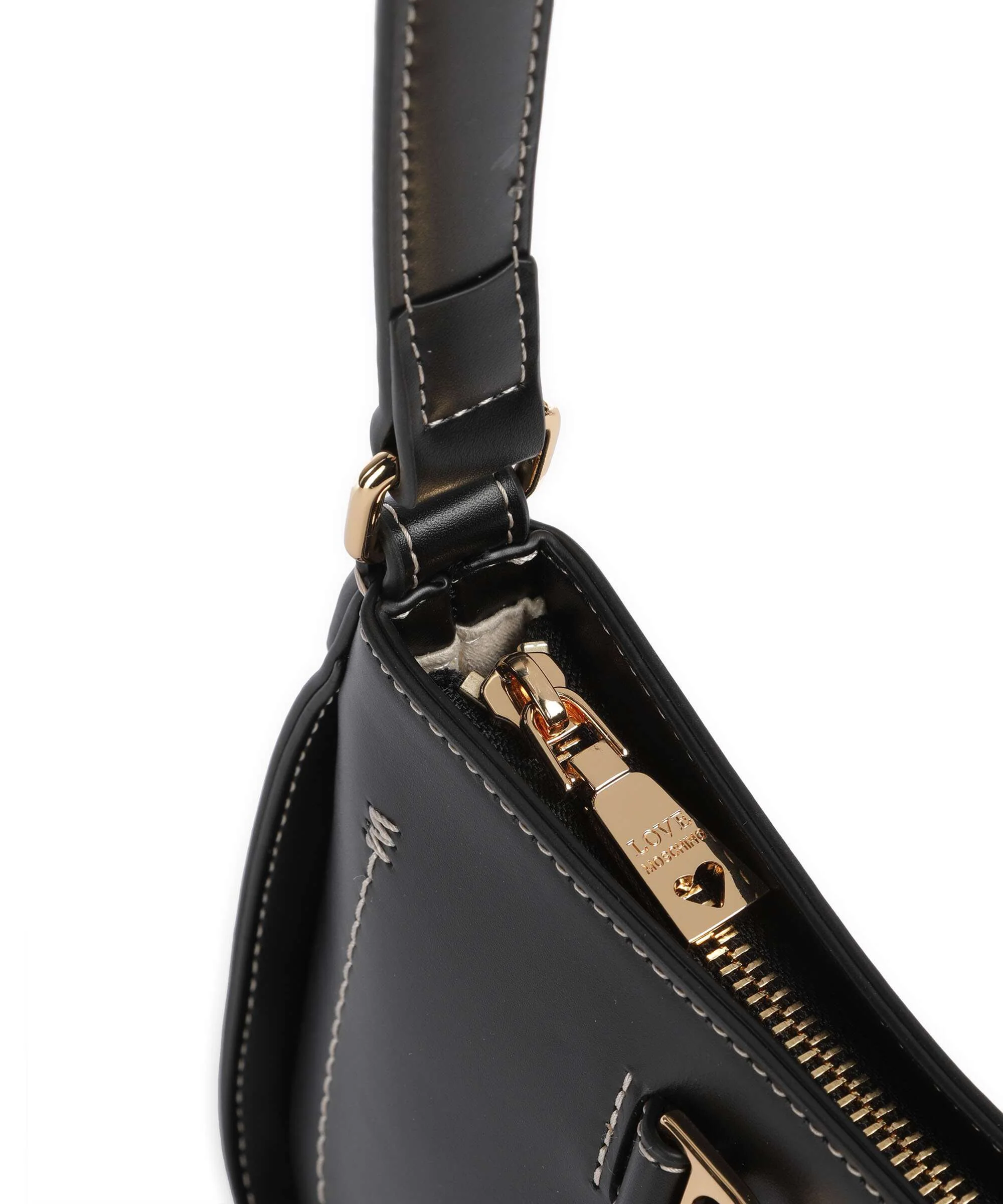 Love Moschino Love Chain Strap Shoulder bag nero - Image 4