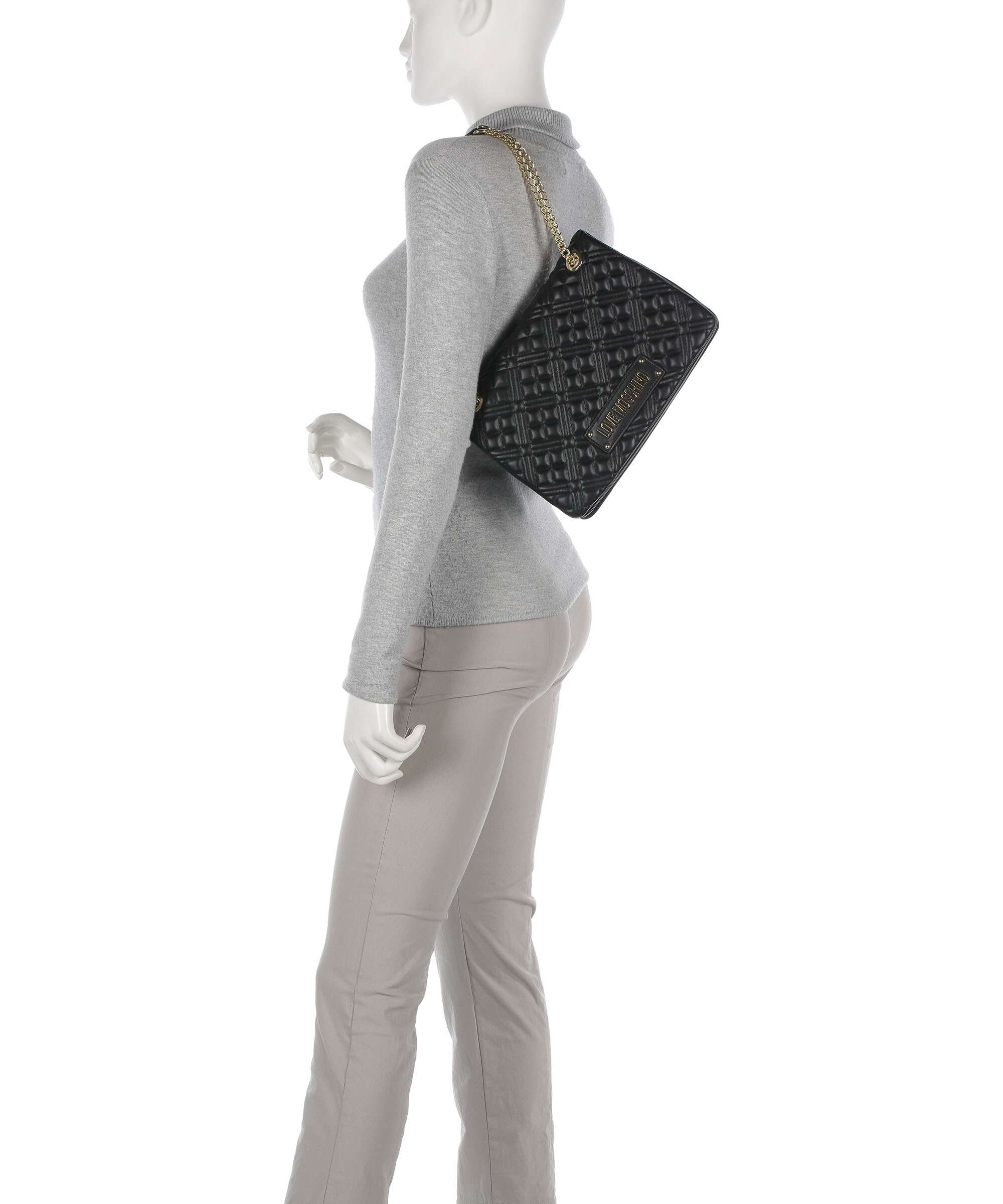 Love Moschino Quilted Shoulder bag nero - Image 4