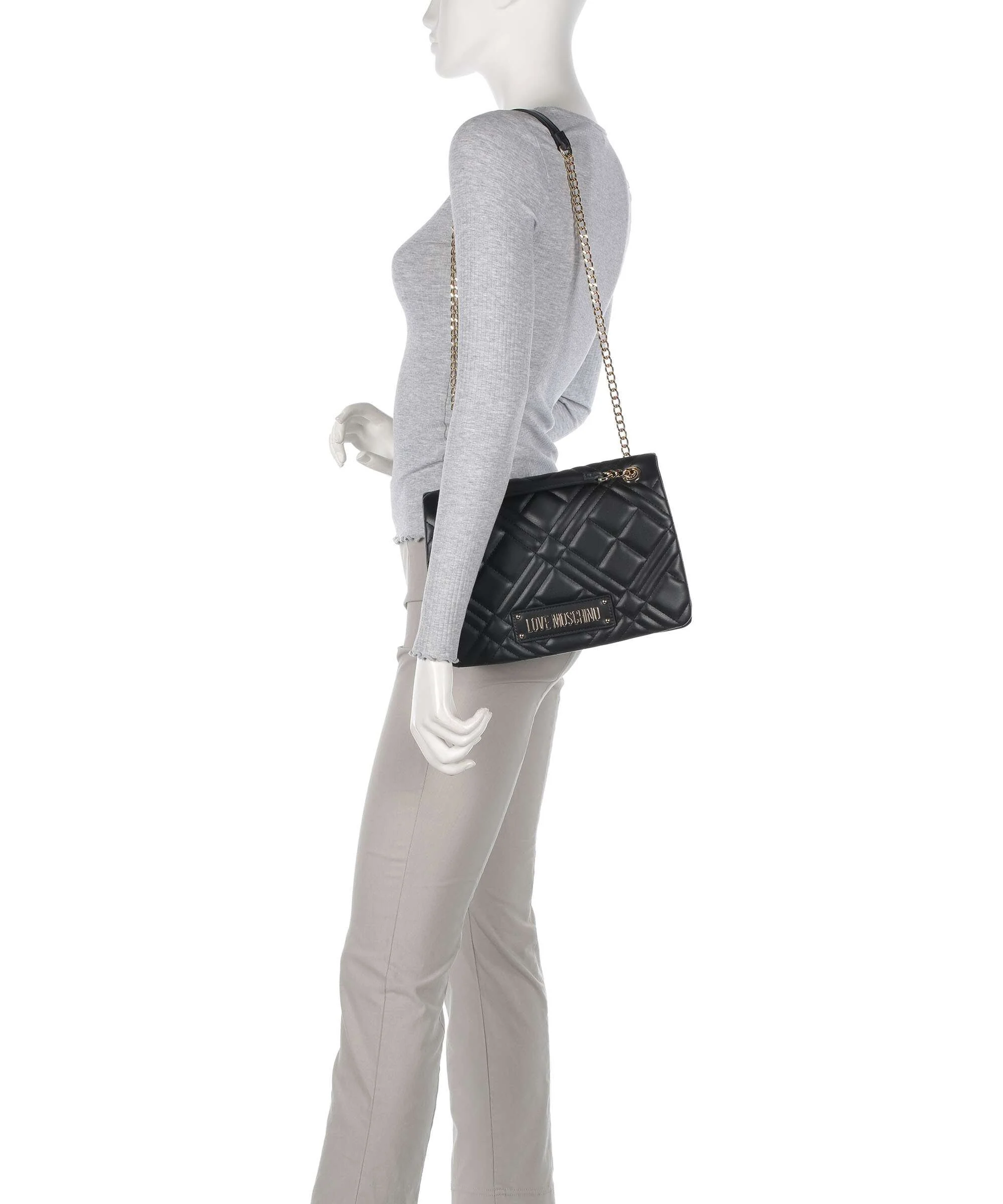 Love Moschino Quilted Shoulder bag nero - Image 4