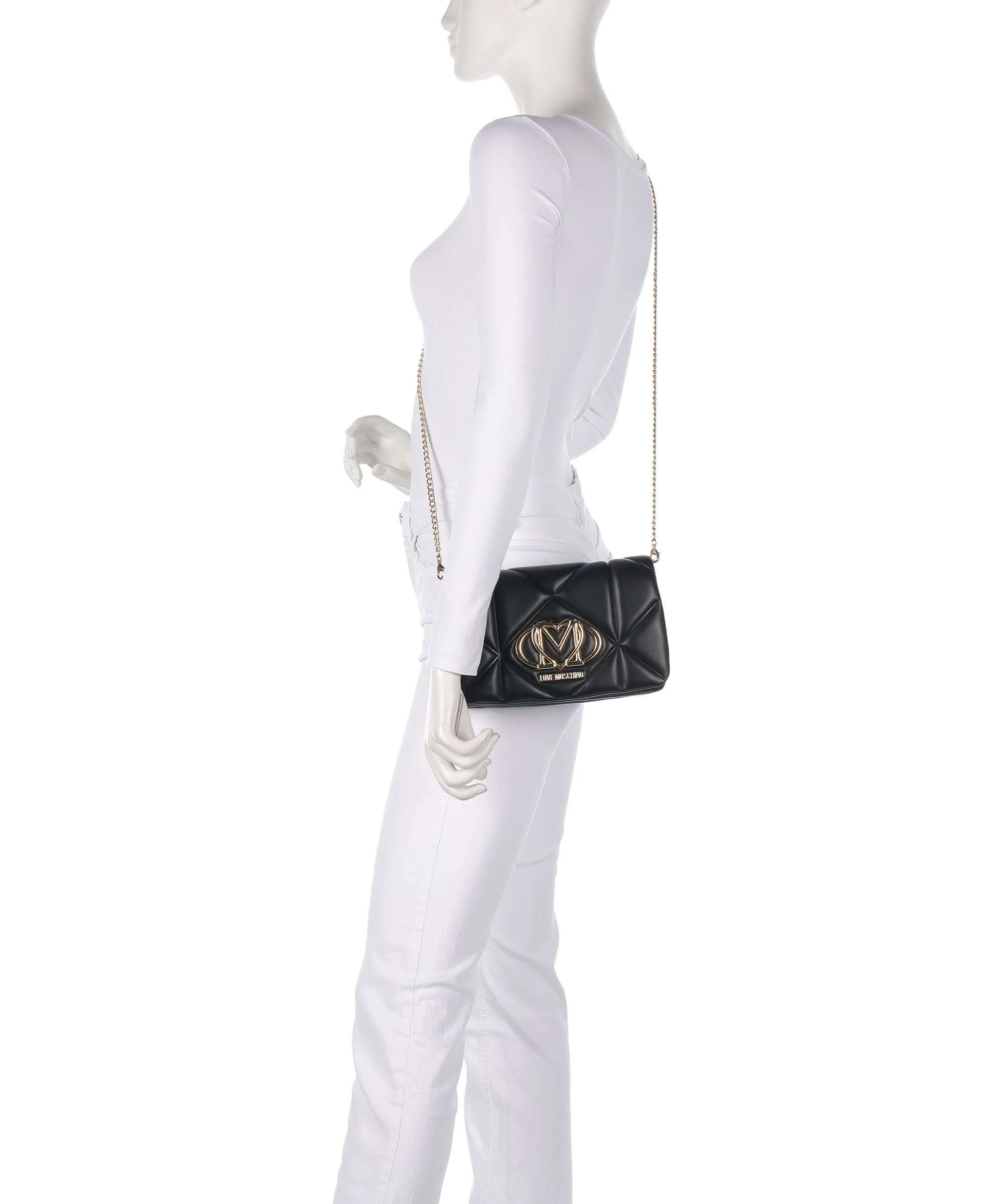 Love Moschino Smart Daily Crossbody bag nero - Image 3