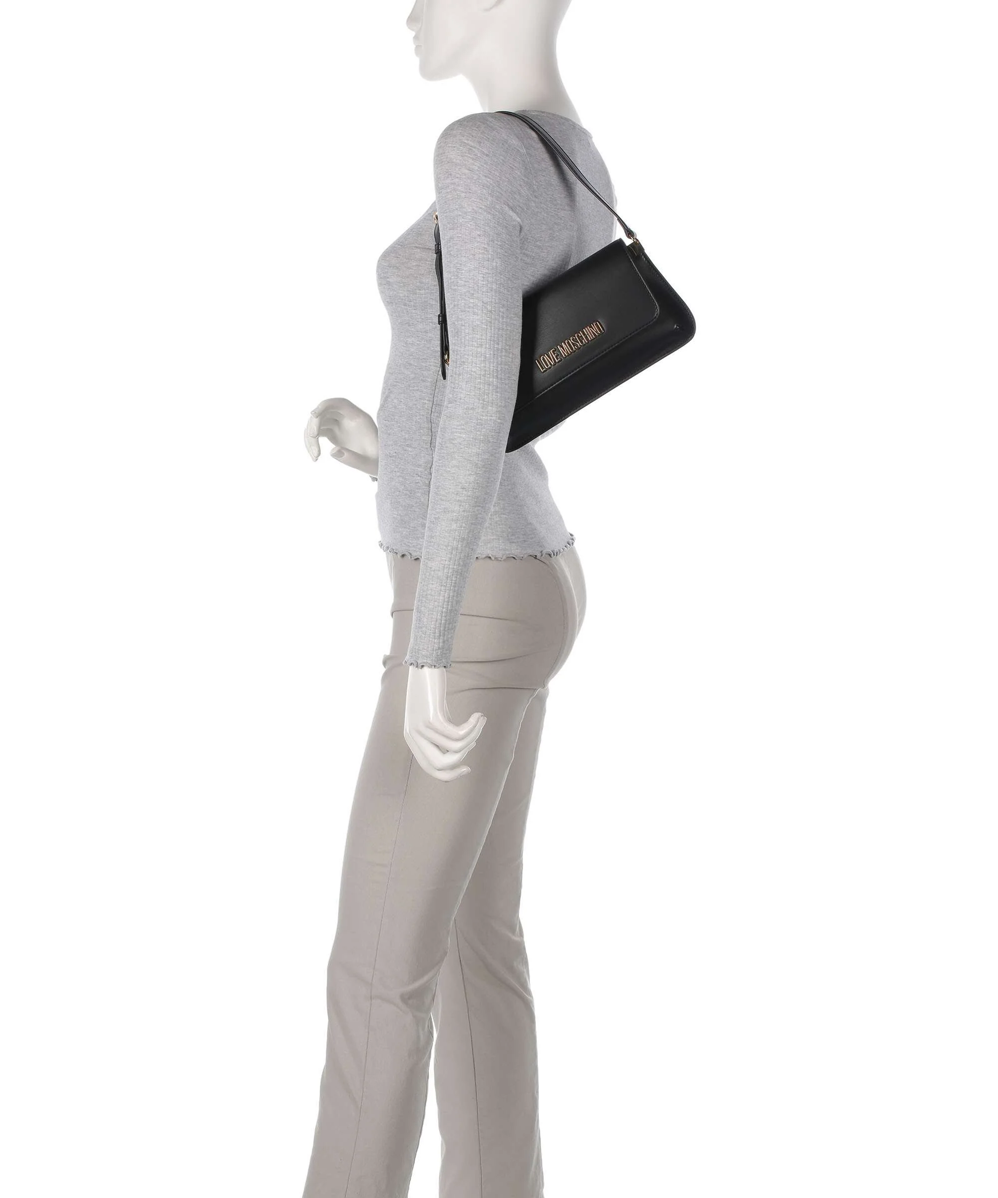 Love Moschino Smart Daily Shoulder bag nero - Image 3