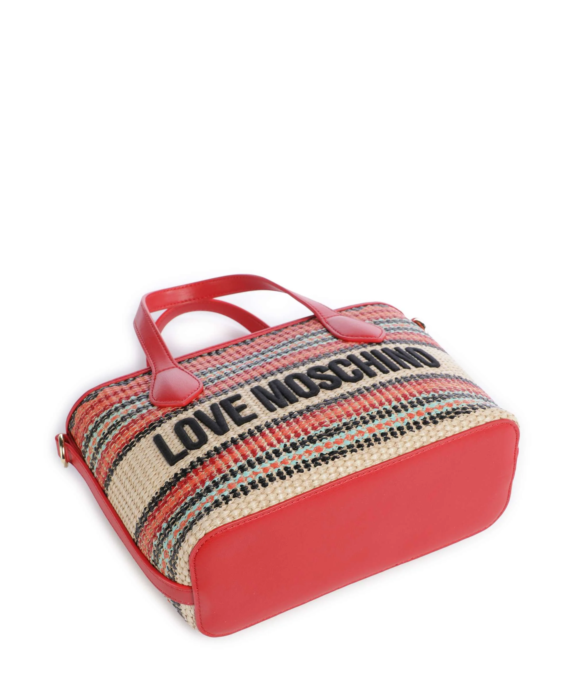 Love Moschino Sunset Stripes Handbag multicolour/red - Image 5