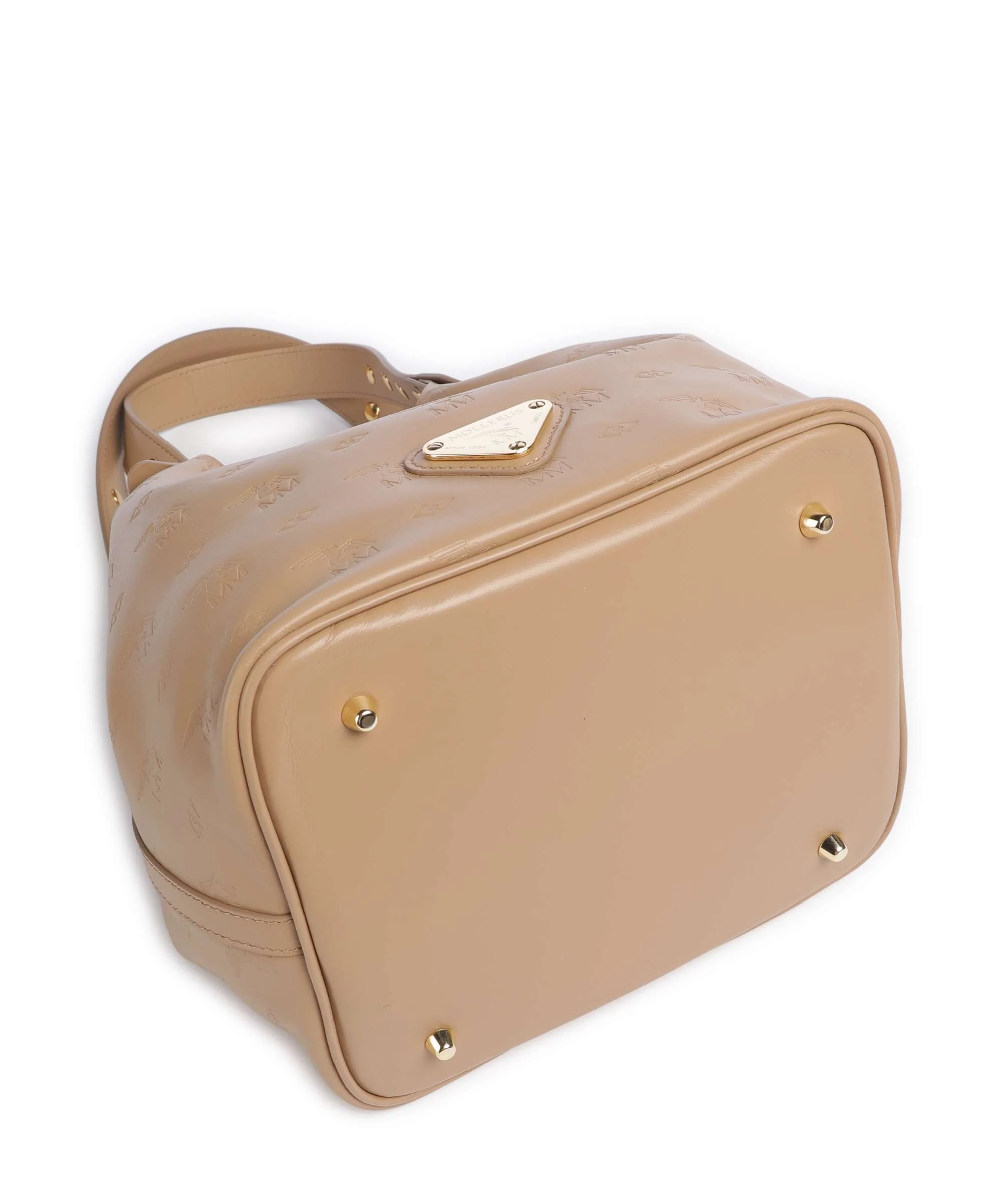 Maison Mollerus Stampato Liddes Hobo bag cappuccino - Image 5