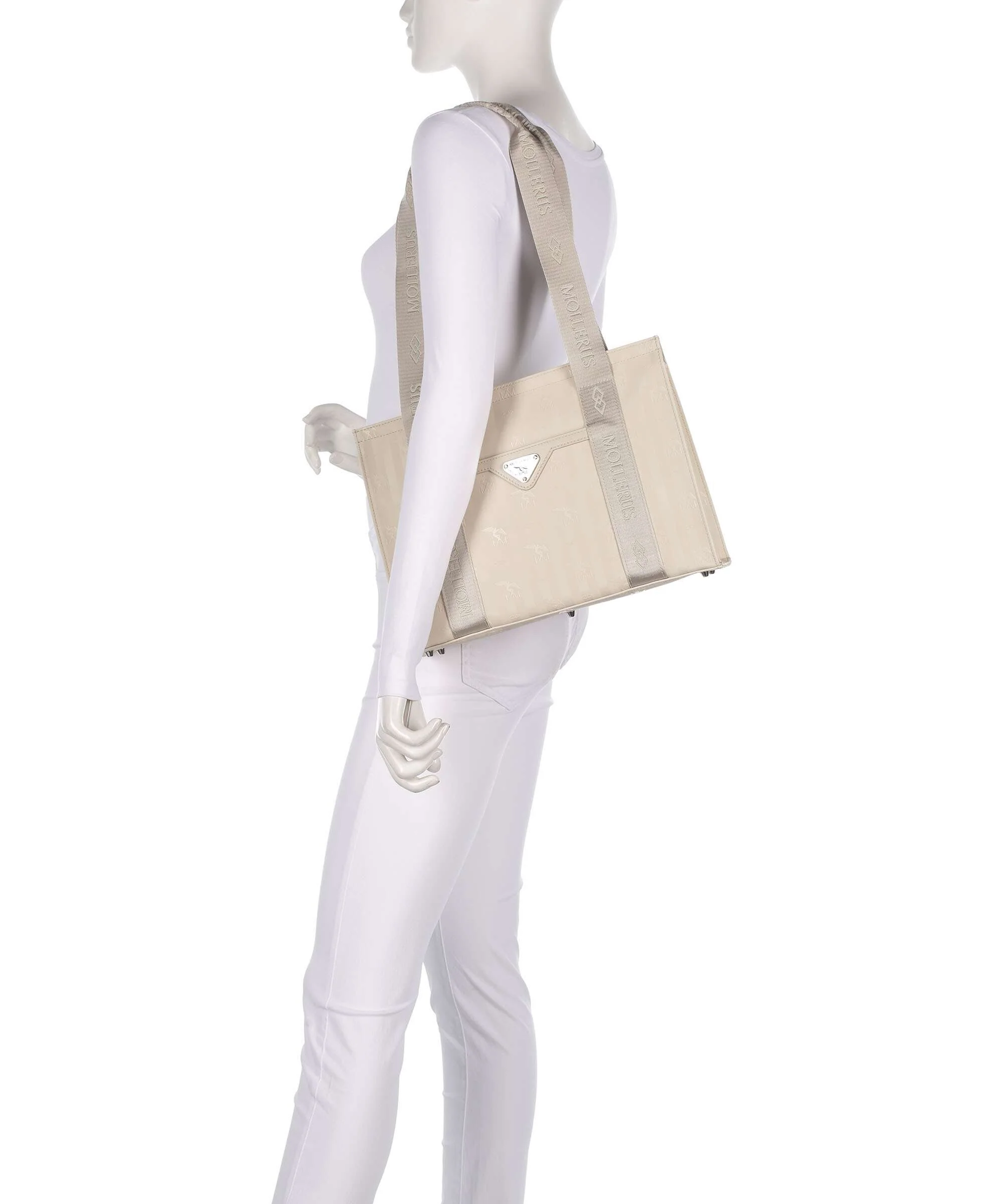 Maison Mollerus Vinerus Berlin Tote bag pearl weiss - Image 3
