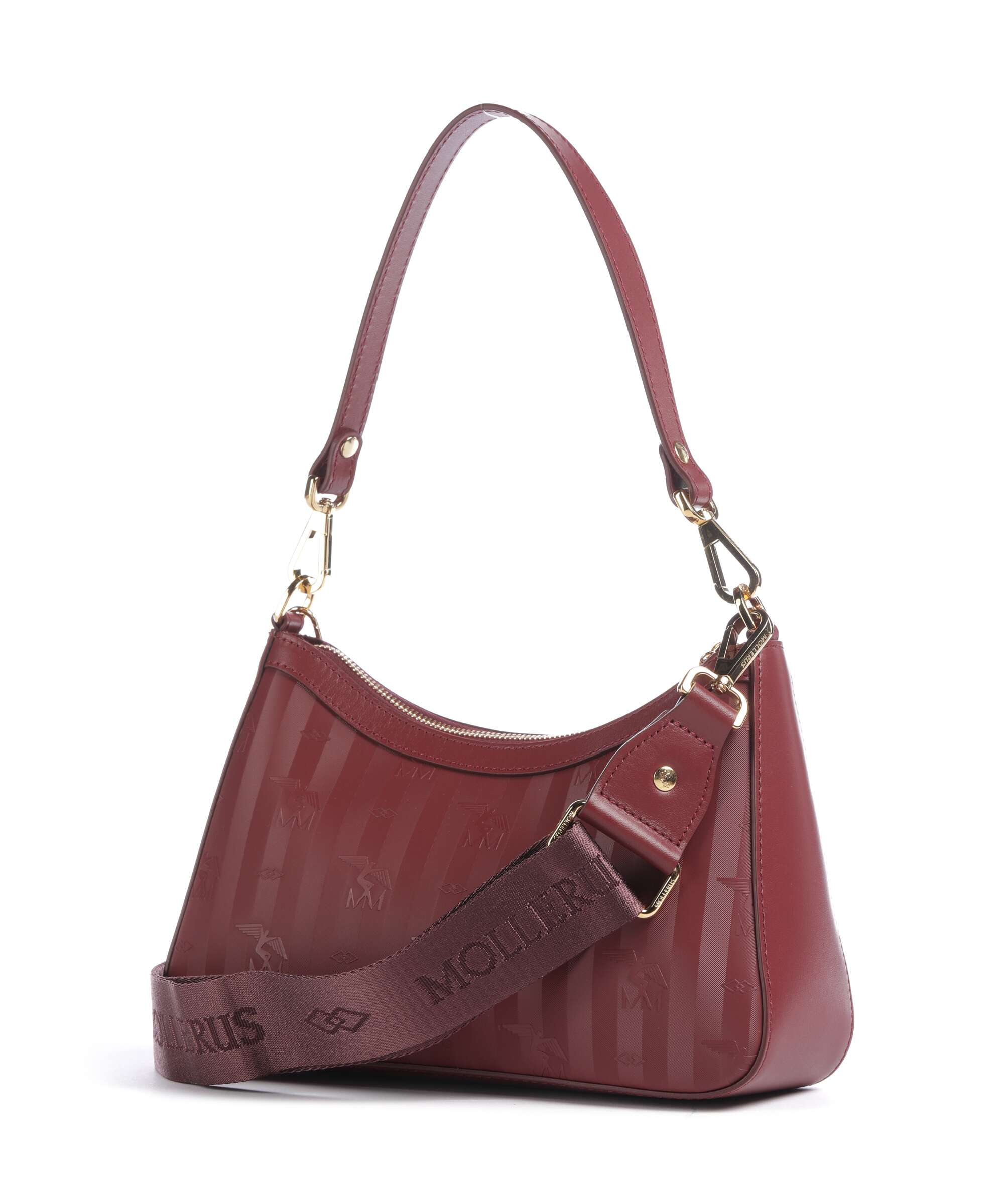 Maison Mollerus Vinerus Castiel Shoulder bag antique rot - Image 2
