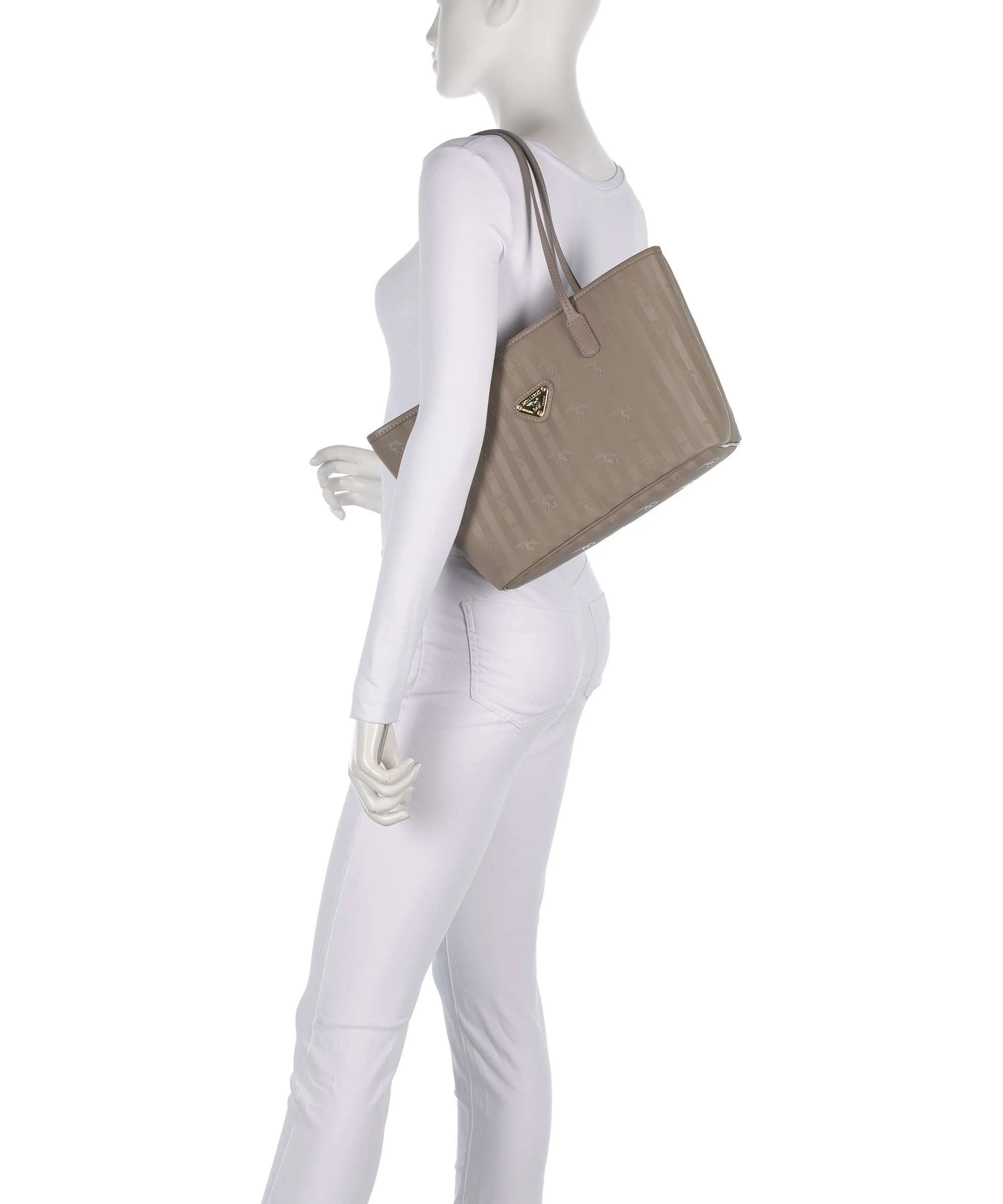 Maison Mollerus Vinerus Genf Tote bag taupe - Image 4