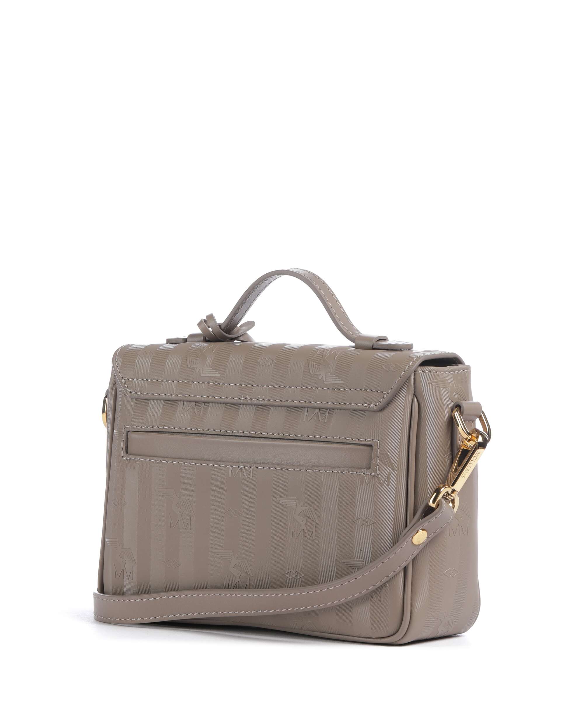 Maison Mollerus Vinerus Meyrin Crossbody bag taupe grau - Image 2