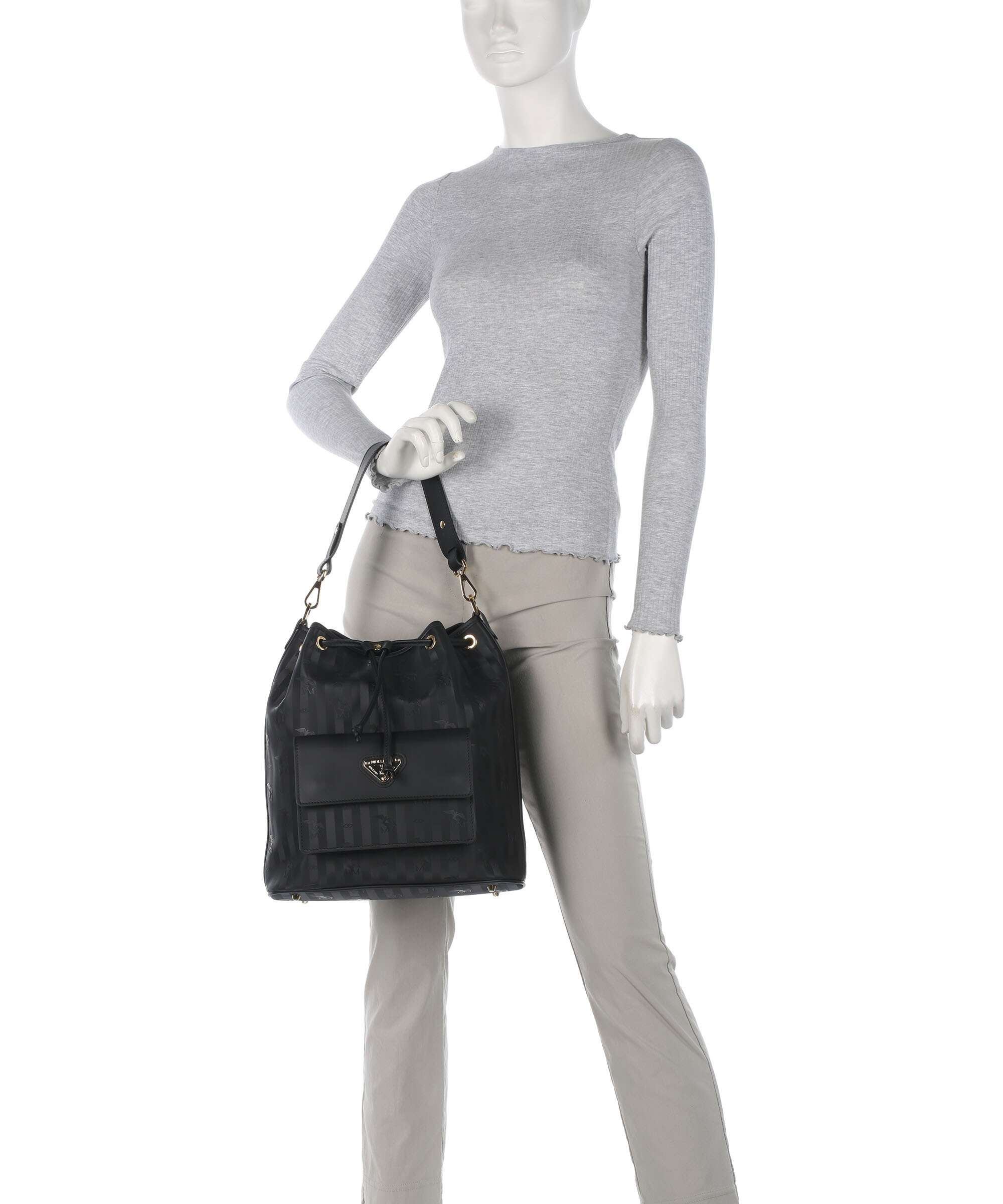 Maison Mollerus Vinerus Nyon Bucket bag classic schwarz - Image 3