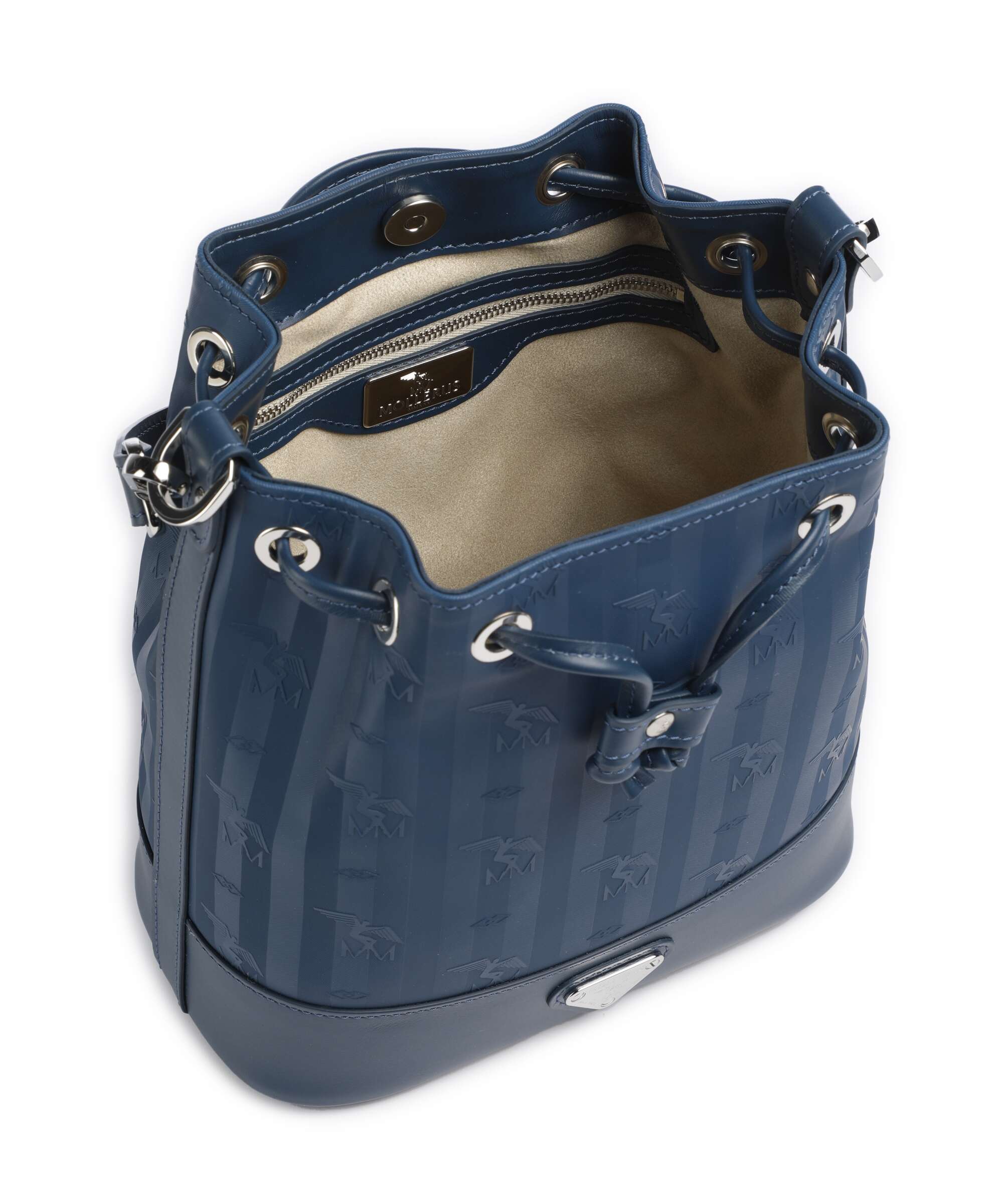 Maison Mollerus Vinerus Sion Bucket bag deep blau - Image 6