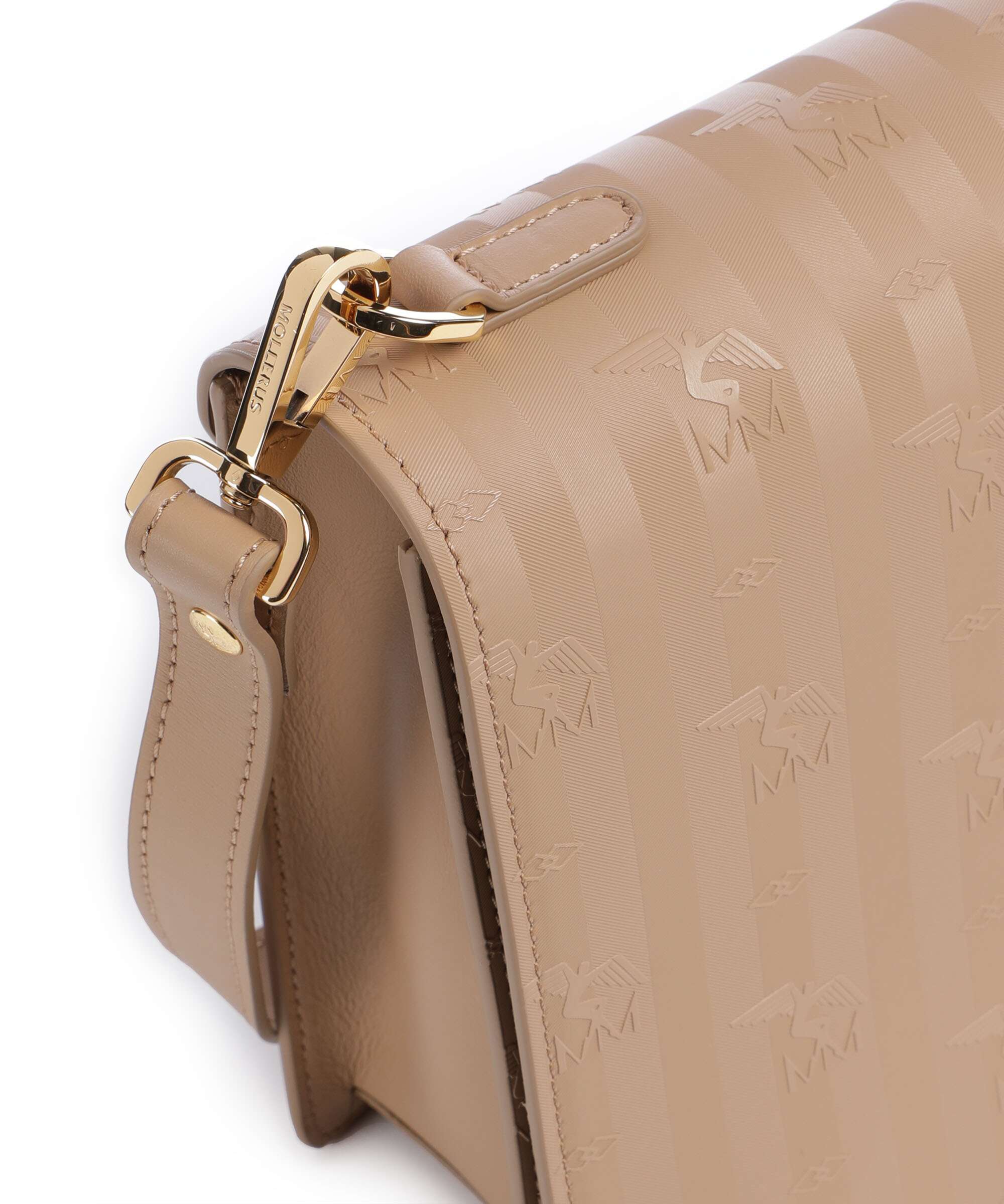 Maison Mollerus Vinerus Wil Crossbody bag cappuccino beige/nastro - Image 4