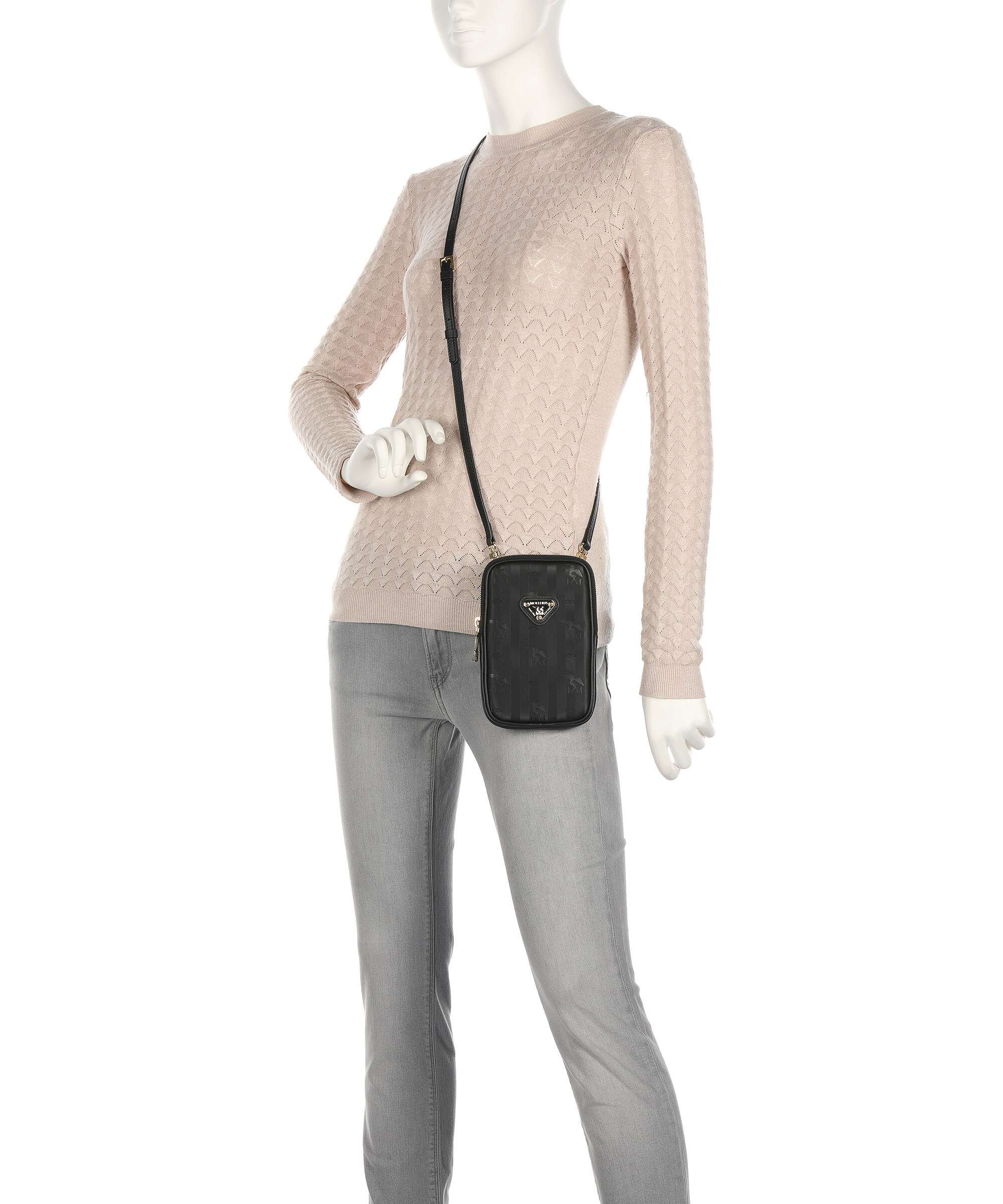 Maison Mollerus Vinerus Wildhorn Phone bag black - Image 3