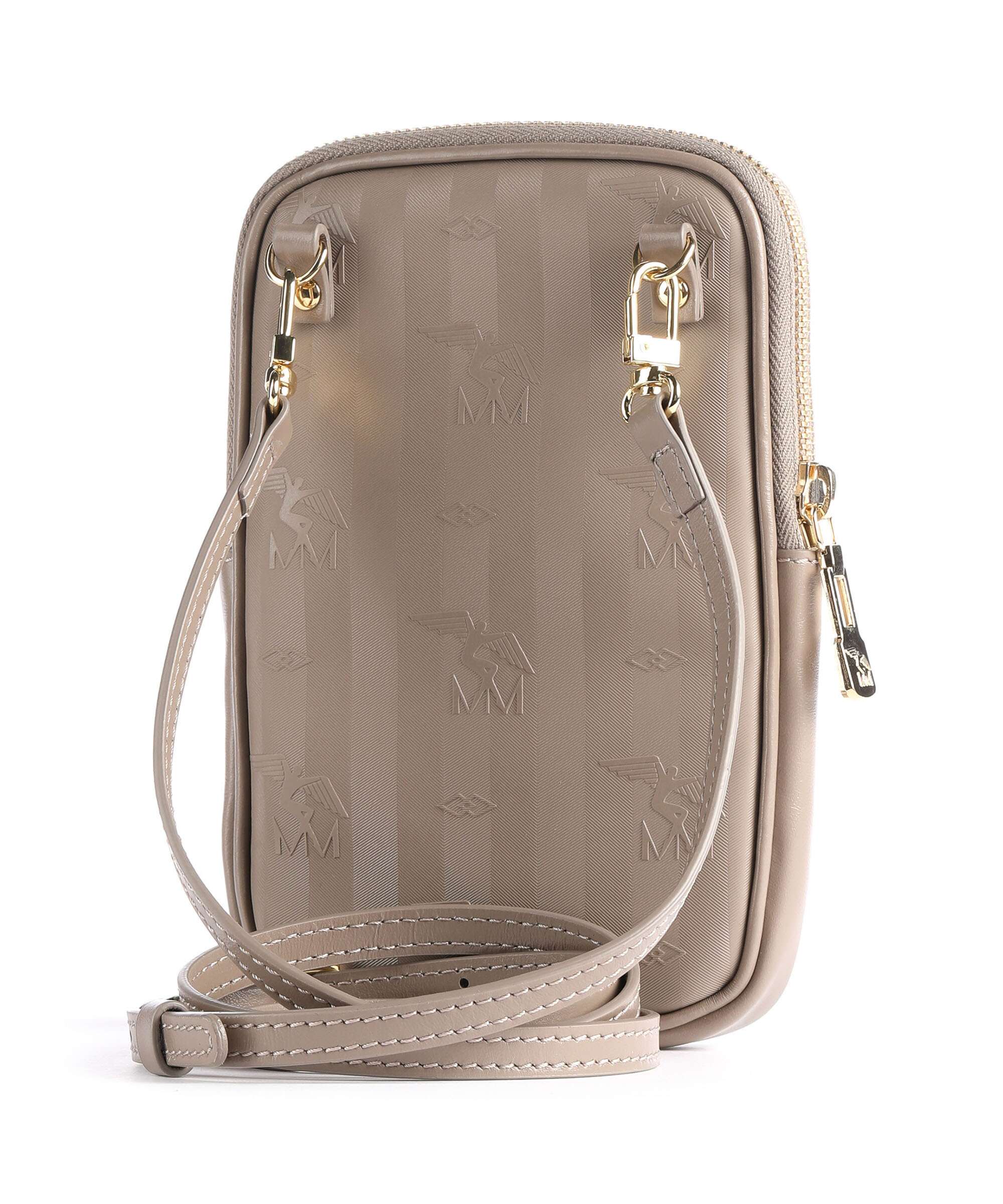 Maison Mollerus Vinerus Wildhorn Phone bag taupe - Image 2