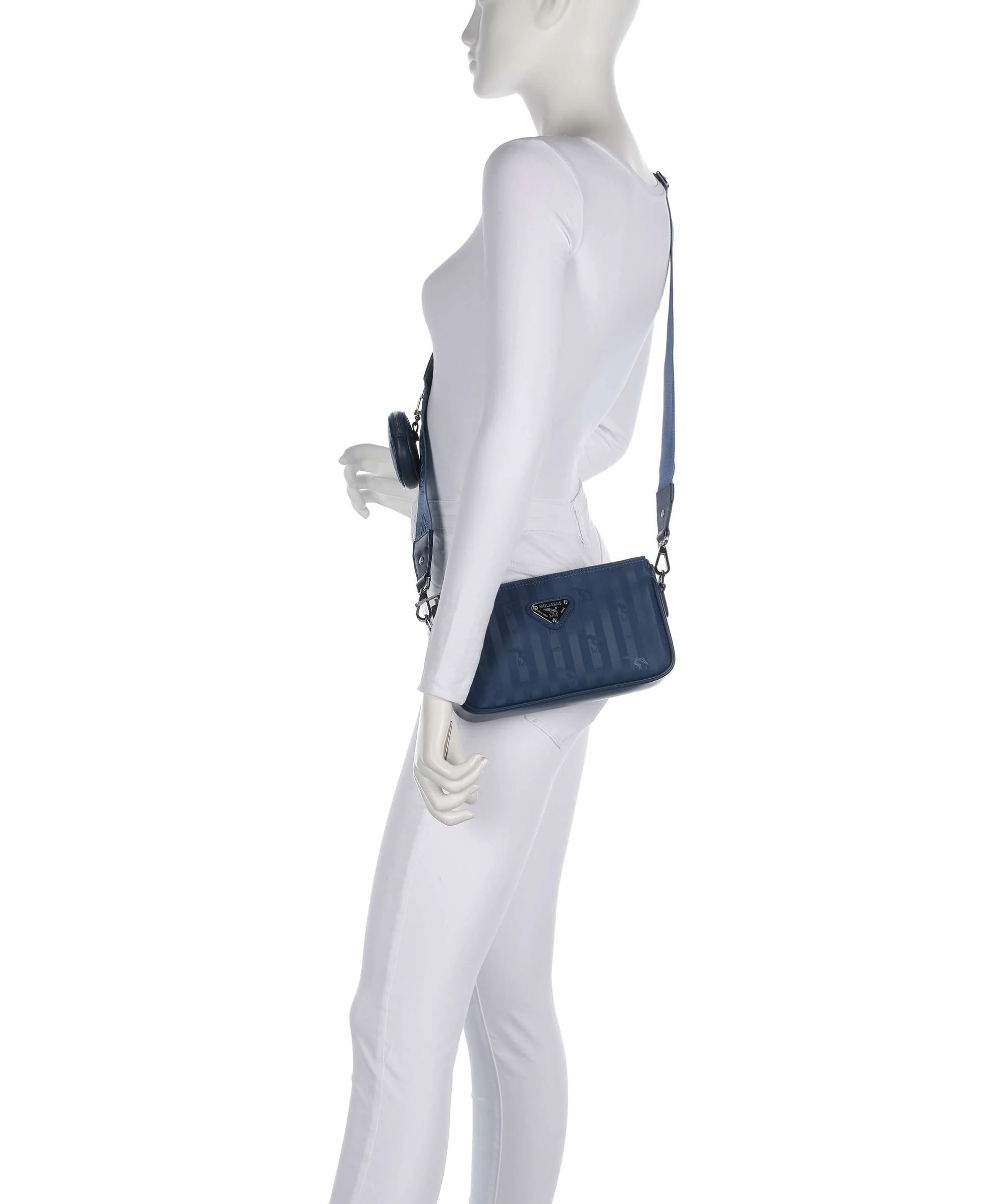 Maison Mollerus Vinerus Zell Shoulder bag deep blau - Image 4