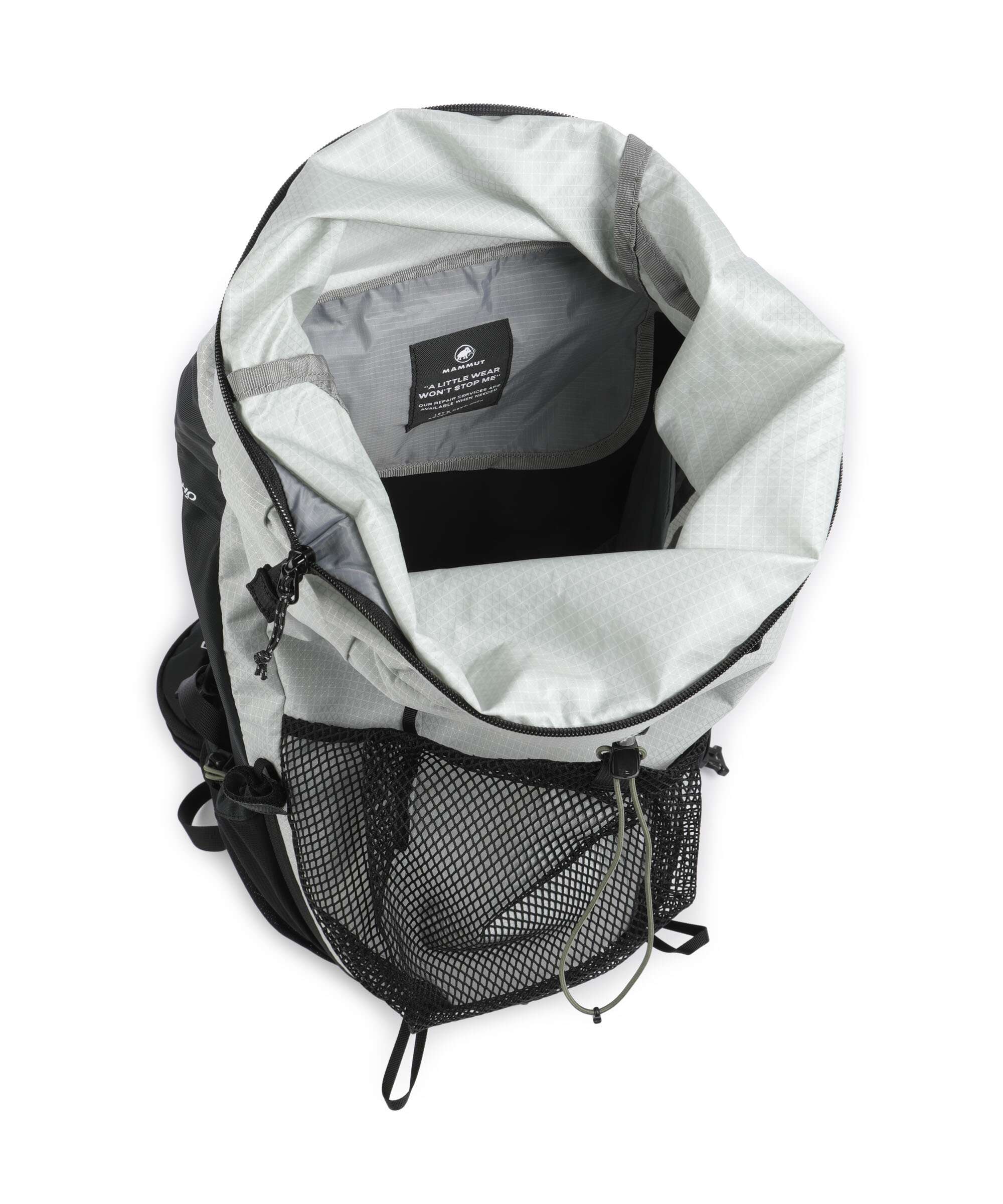 Mammut Ducan Spine 28-35 Hiking backpack silver sage/black - Image 5