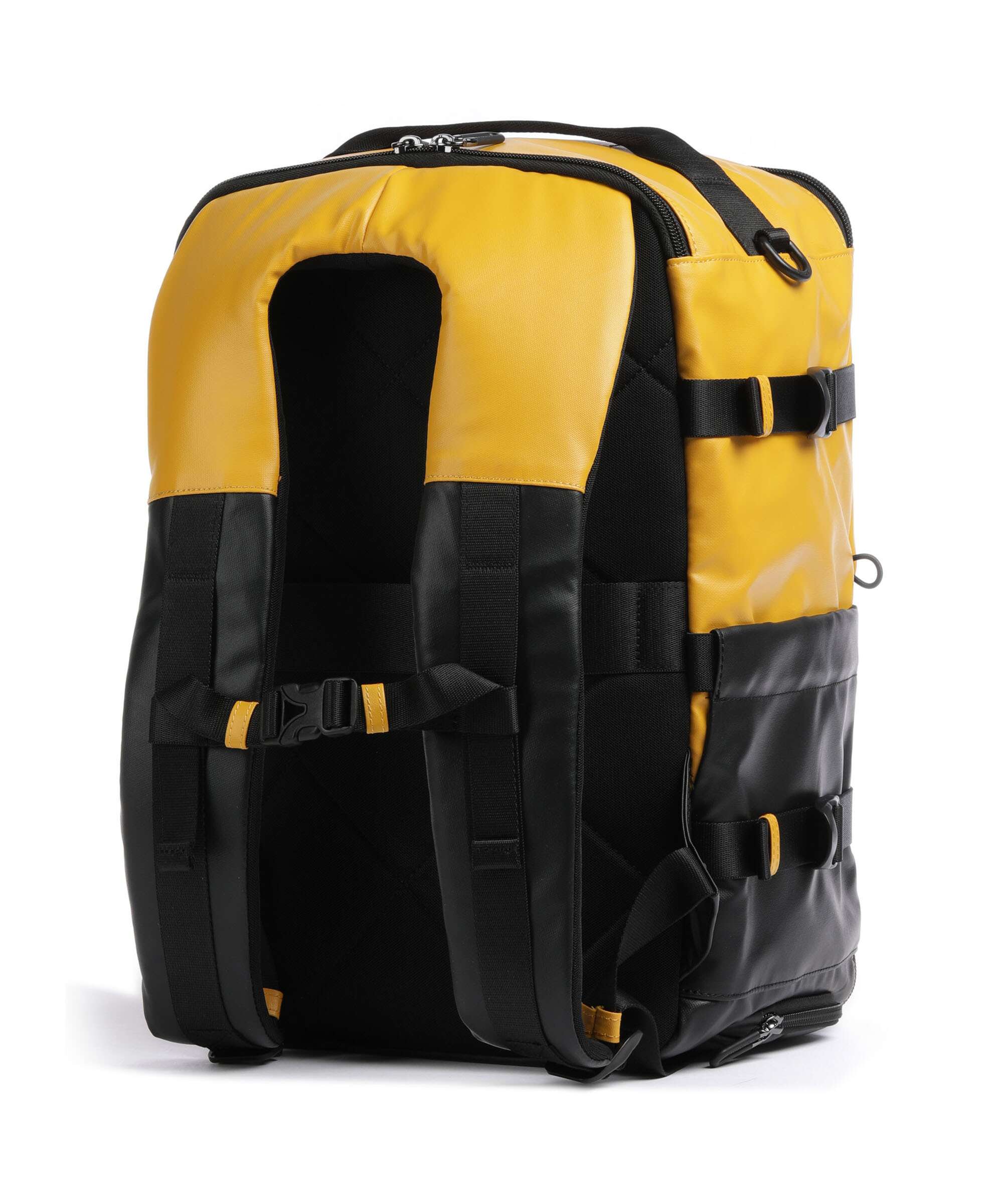 Mandarina Duck Eco Coated Backpack duck yellow - Image 2
