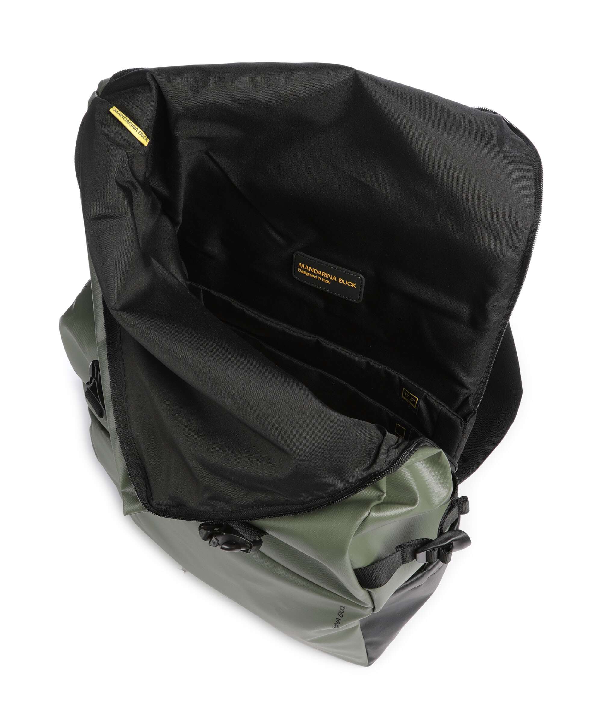 Mandarina Duck Eco Coated Laptop backpack pine green - Image 5