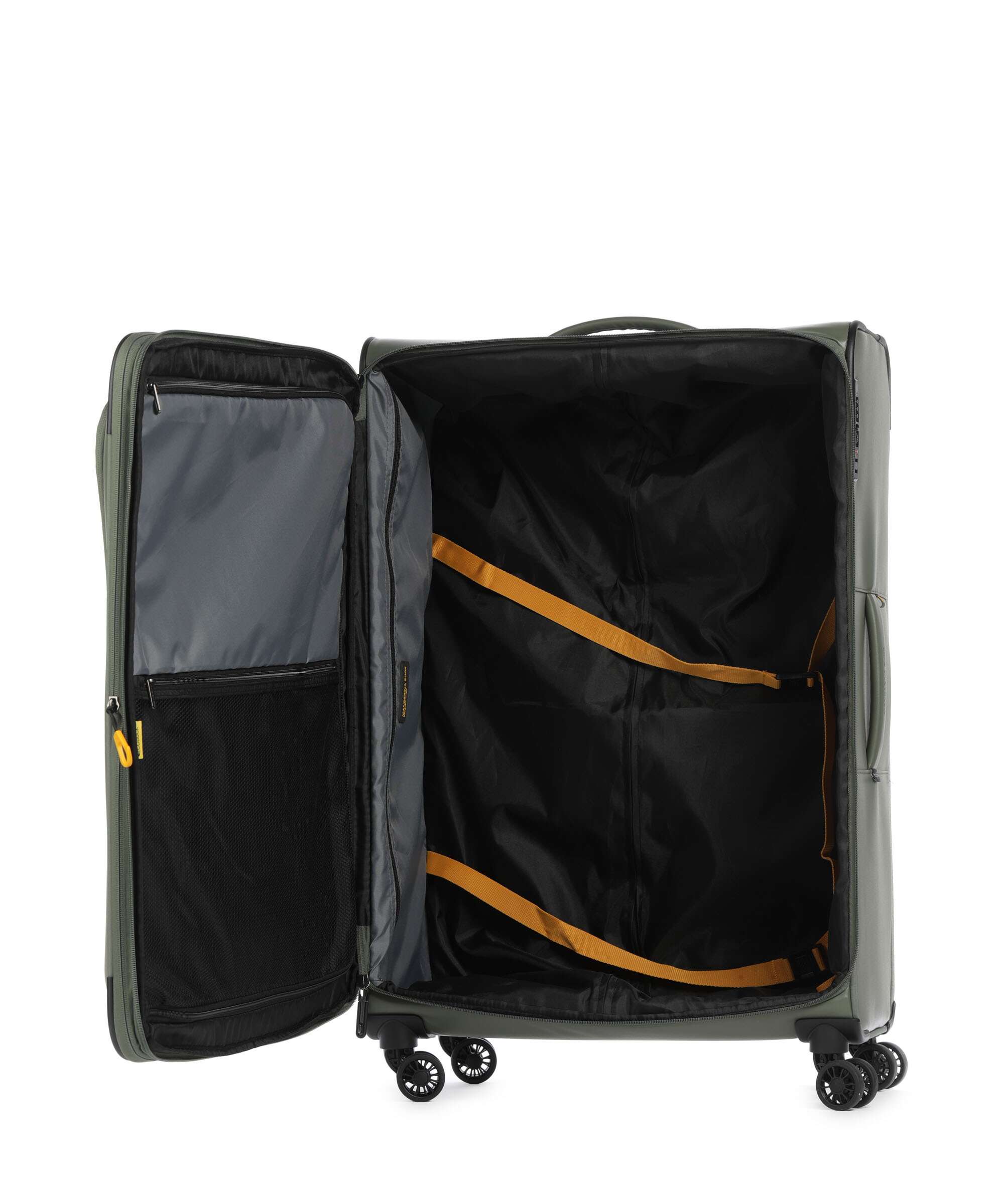 Mandarina Duck Eco Coated Spinner (4 wheels) pine green - Image 6