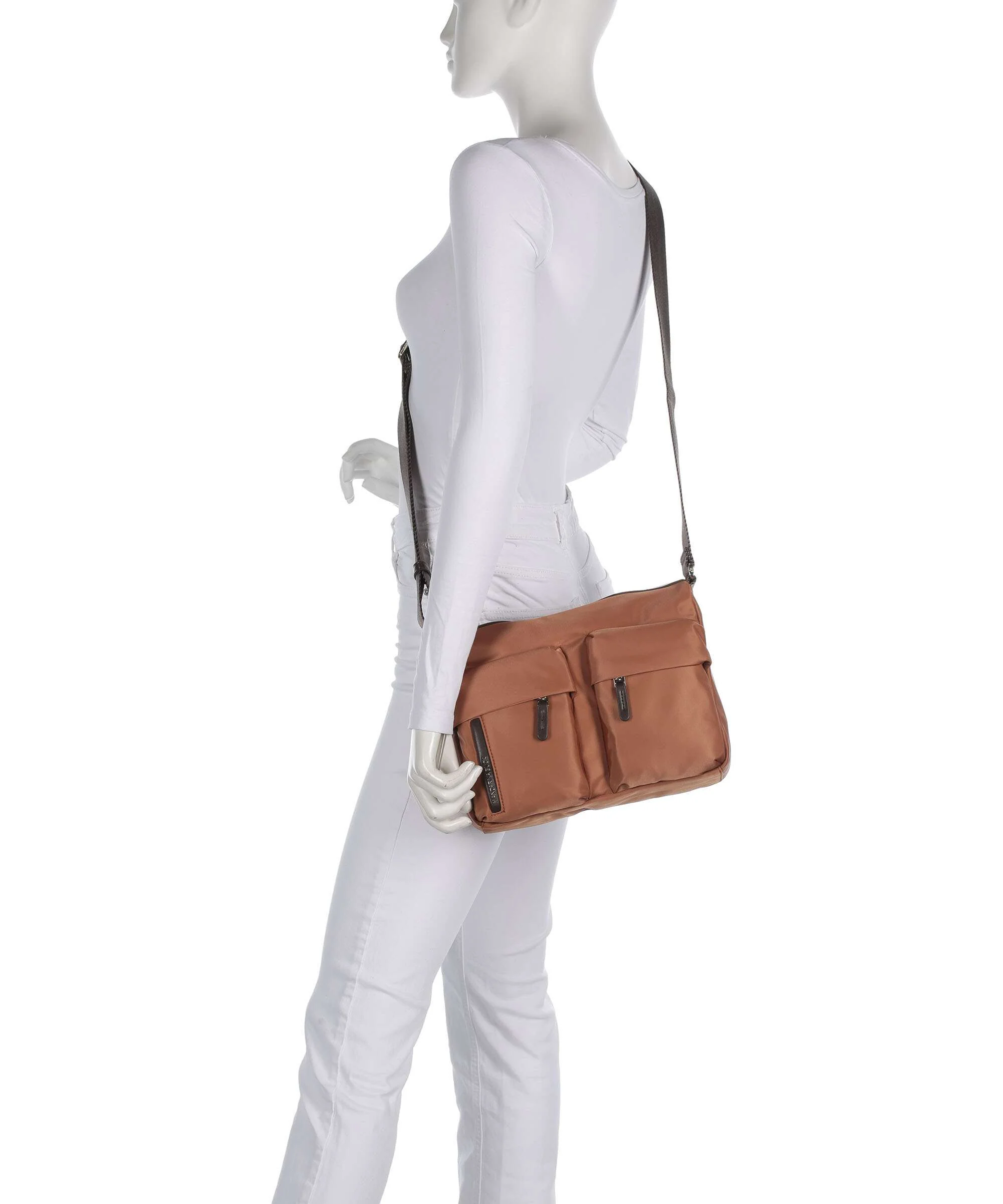 Mandarina Duck Hunter Crossbody bag pecan nut - Image 3