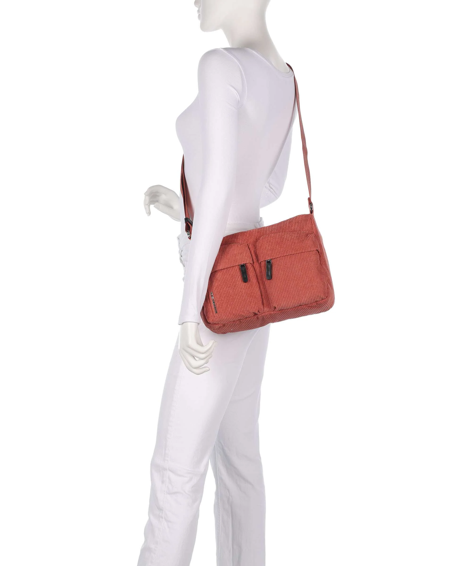 Mandarina Duck Hunter Velvet Crossbody bag winter rose - Image 3