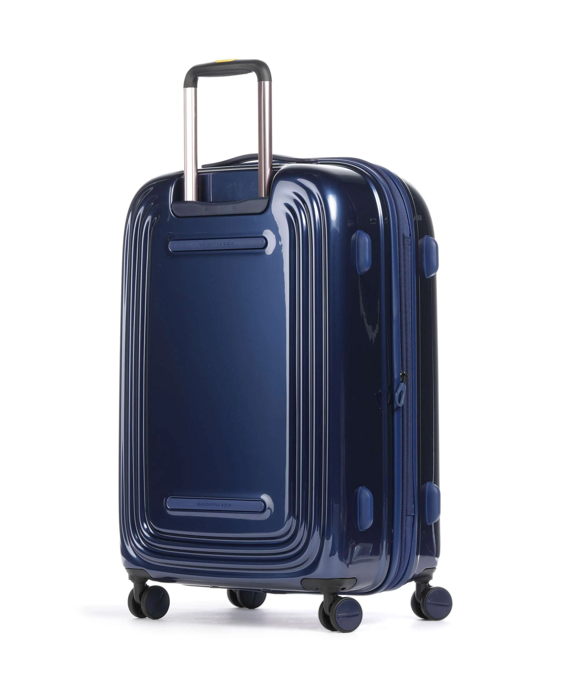 Mandarina Duck Logoduck+ Metal Spinner (4 wheels) blue indigo - Image 2