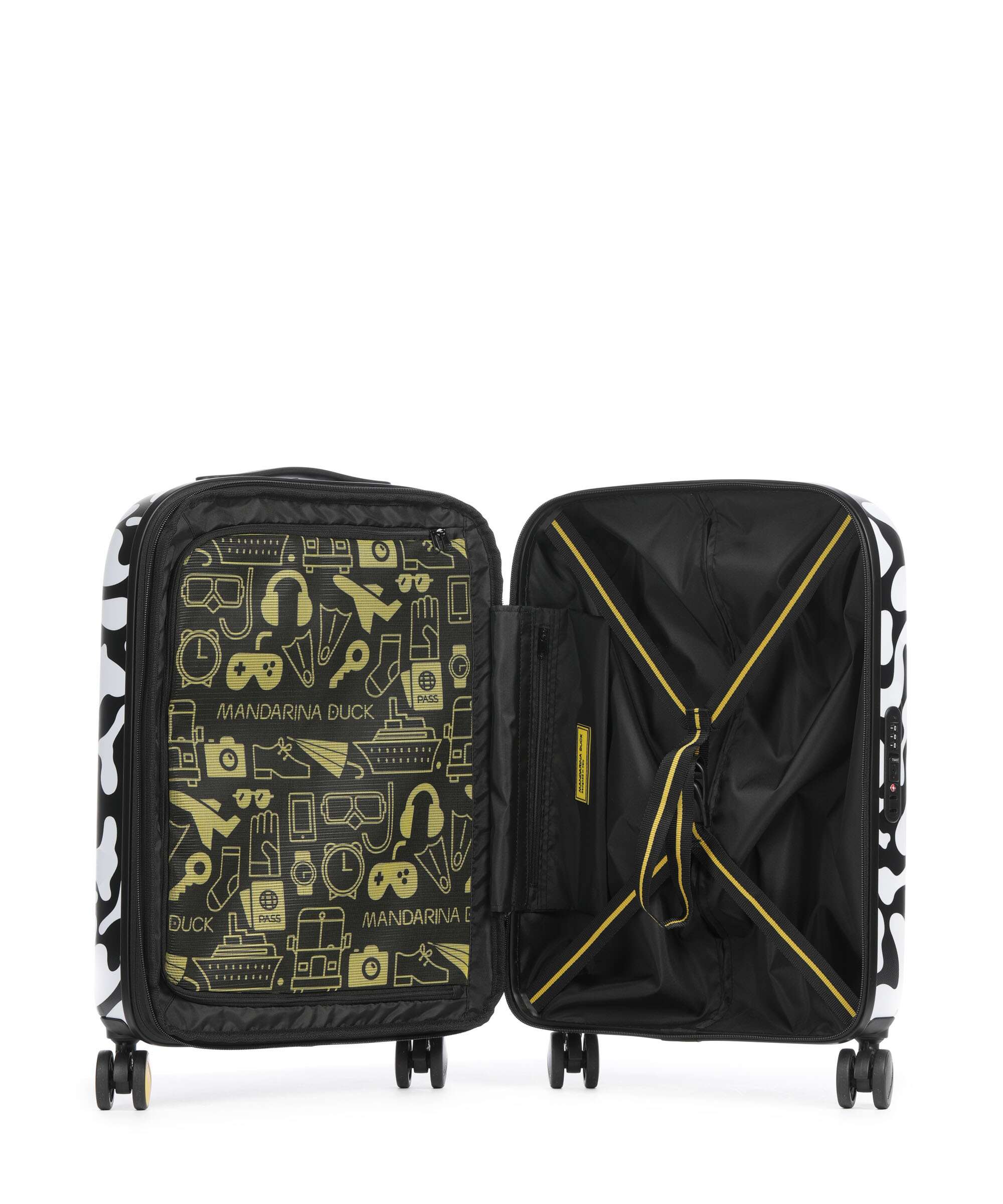 Mandarina Duck Logoduck+ Moire Spinner (4 wheels) moire - Image 6