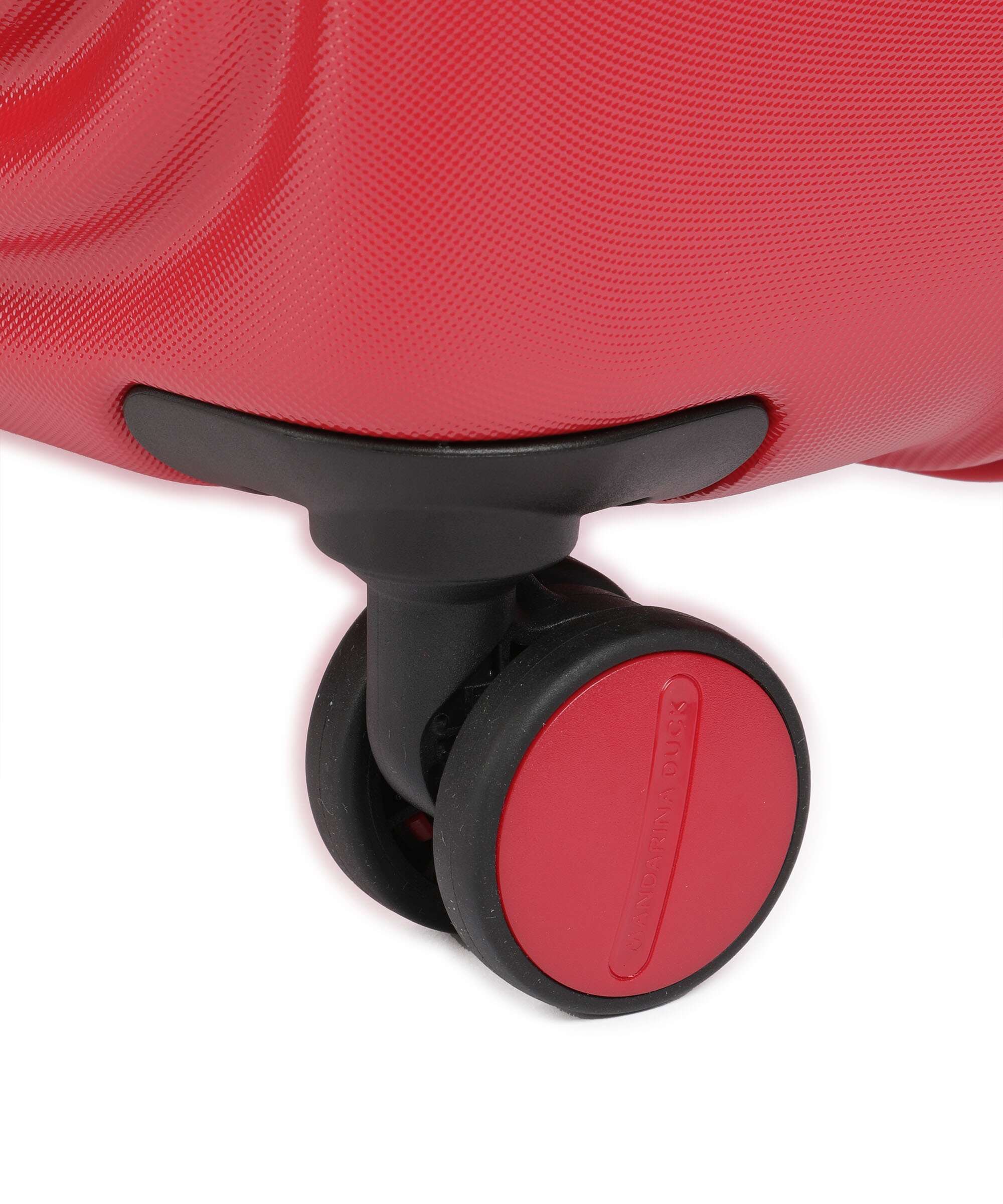 Mandarina Duck Logoduck+ Spinner (4 wheels) cherry tomato - Image 5