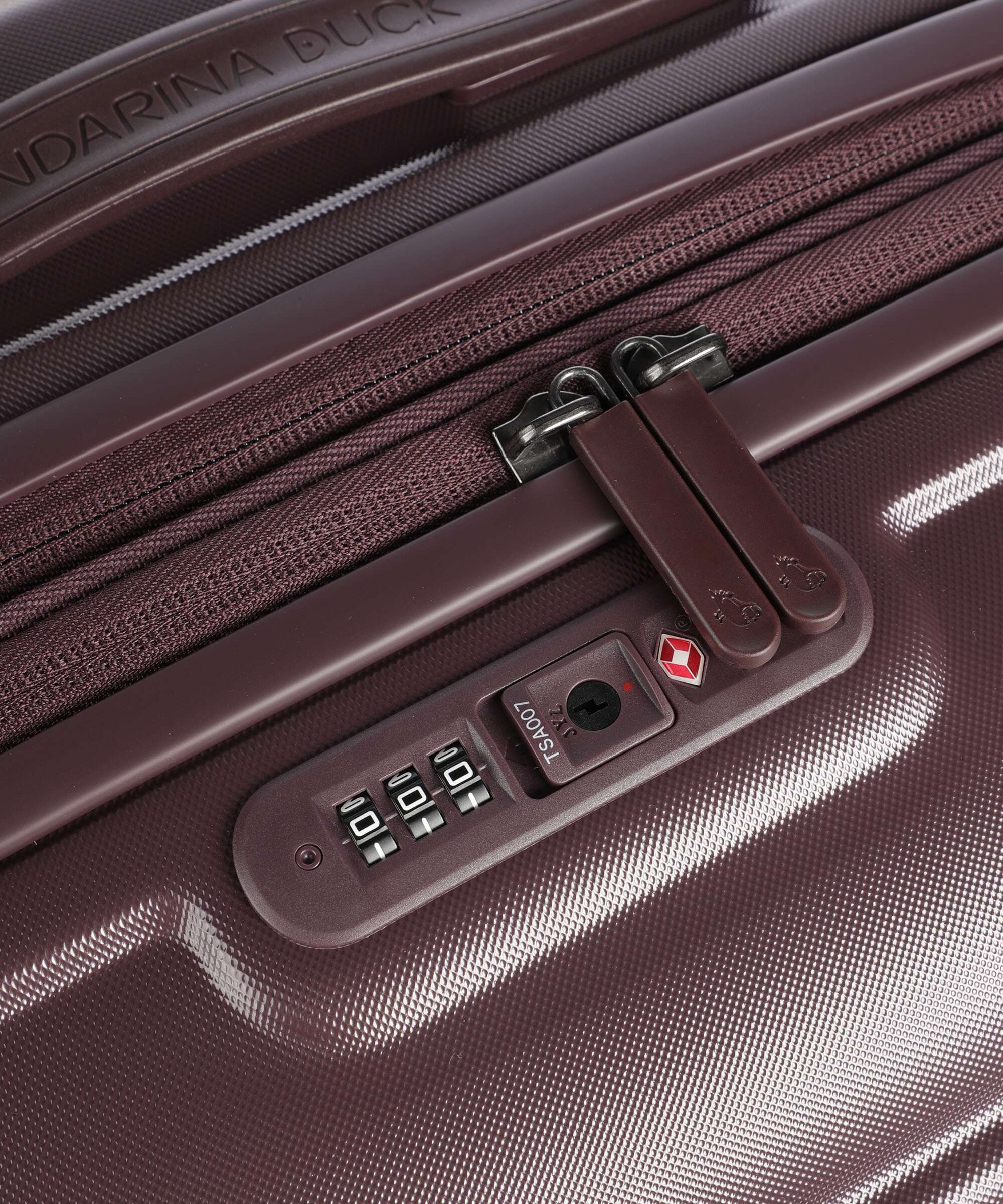 Mandarina Duck Logoduck+ Spinner (4 wheels) choco ice - Image 3