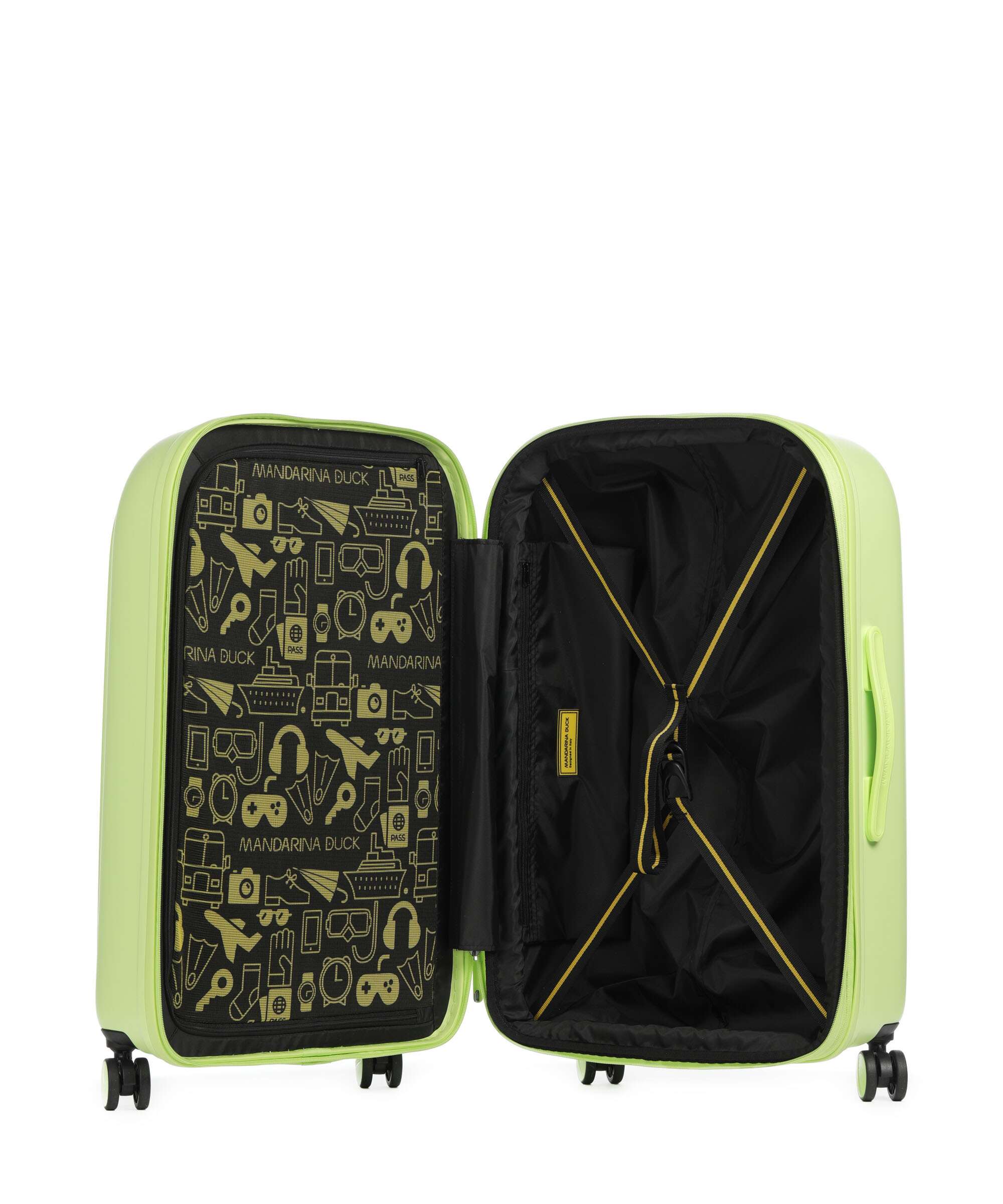 Mandarina Duck Logoduck+ Spinner (4 wheels) matcha - Image 6
