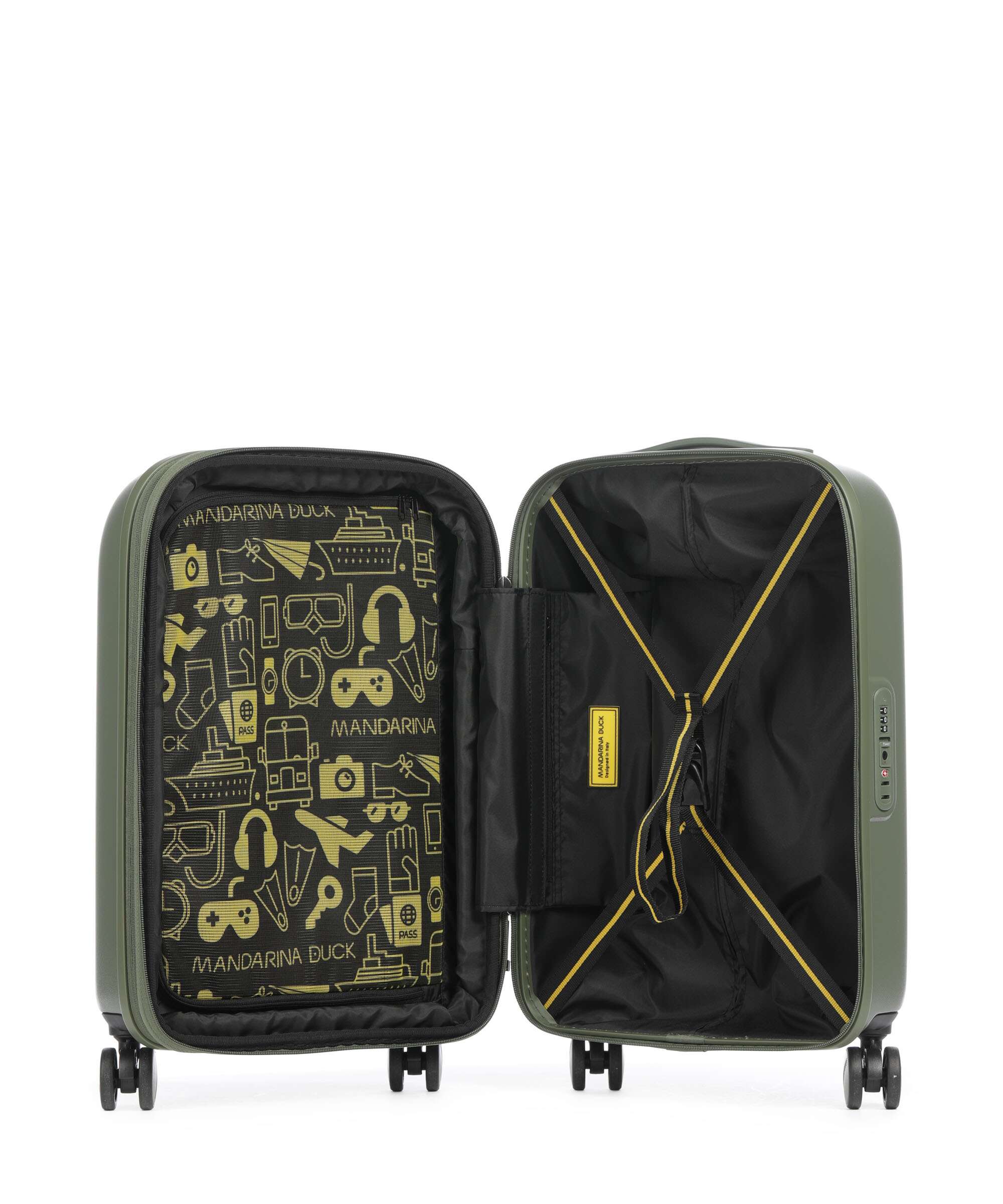 Mandarina Duck Logoduck+ Spinner (4 wheels) pine green - Image 6
