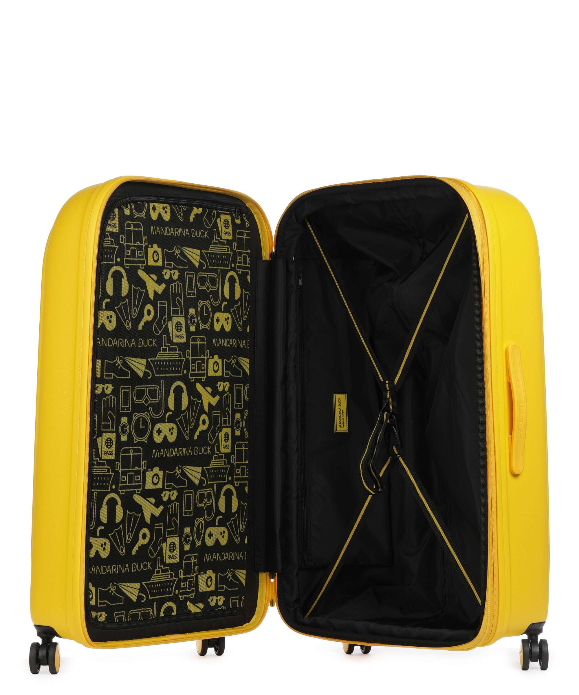 Mandarina Duck Logoduck+ Spinner (4 wheels) duck yellow - Image 6