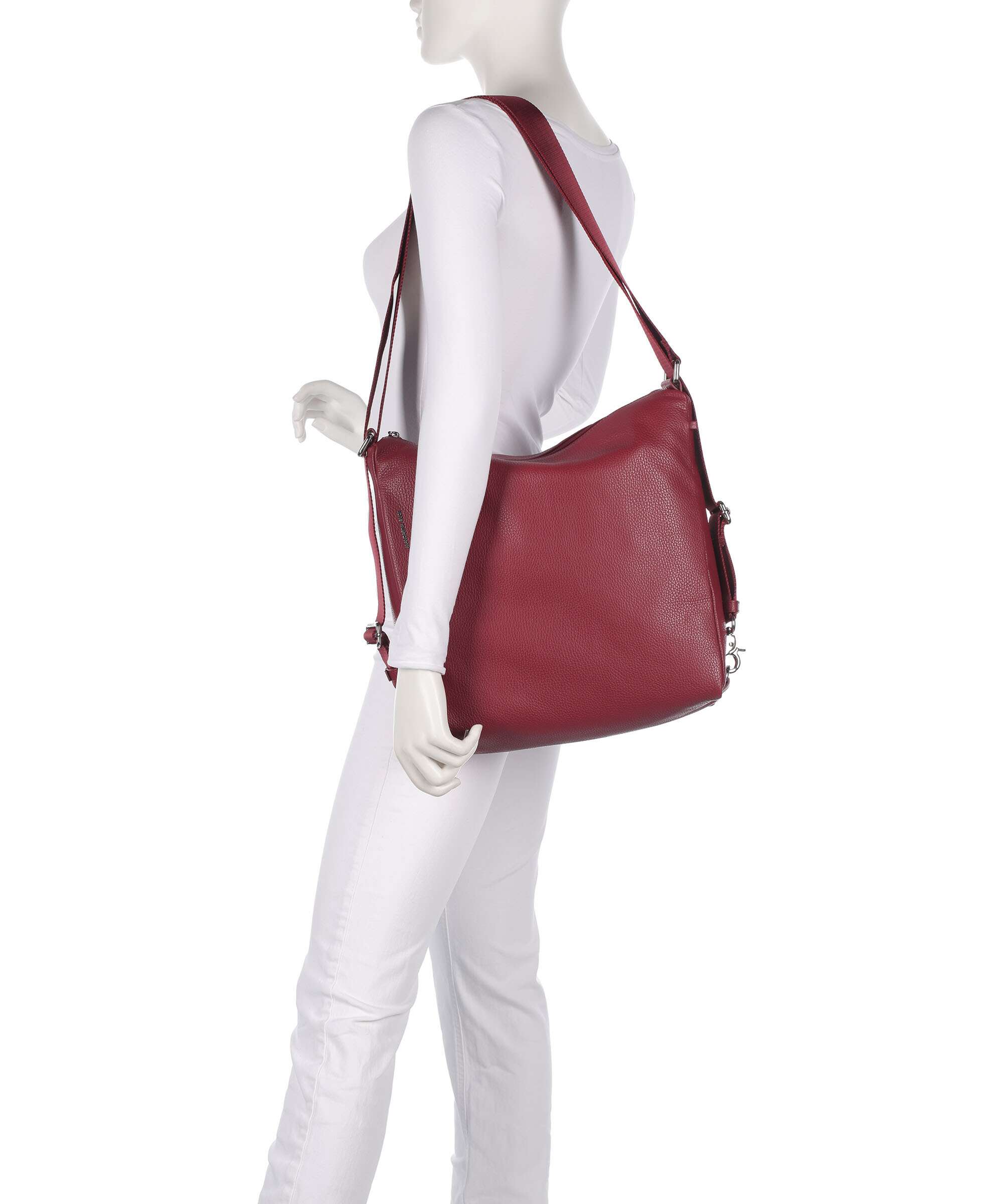Mandarina Duck Mellow Leather Backpack bag grape - Image 3