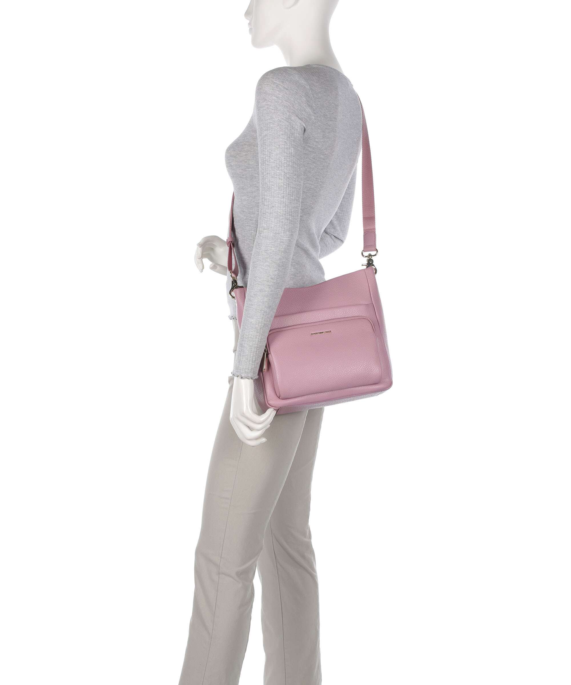 Mandarina Duck Mellow Leather Crossbody bag lilac rose - Image 3