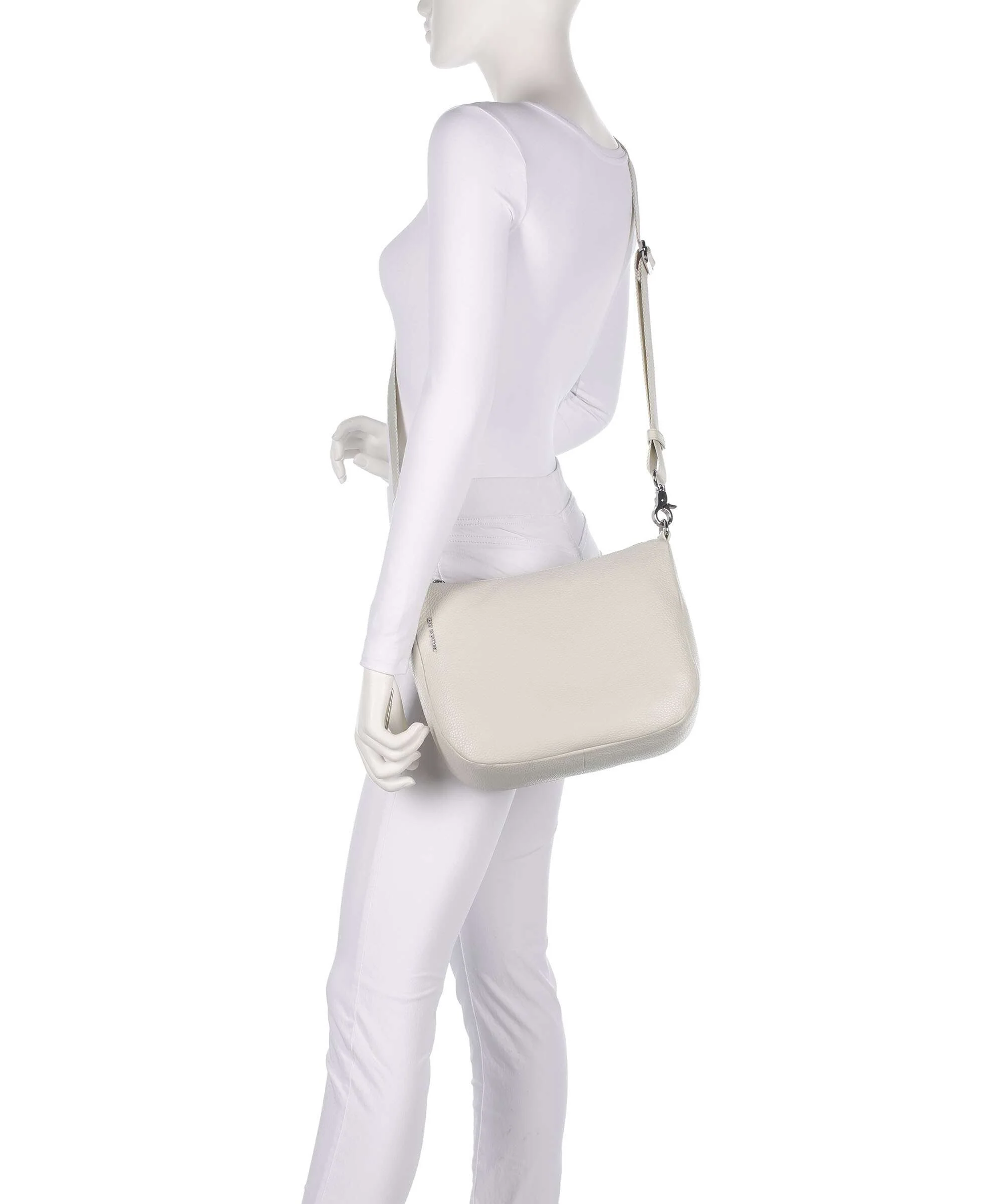 Mandarina Duck Mellow Leather Crossbody bag cashmere - Image 3