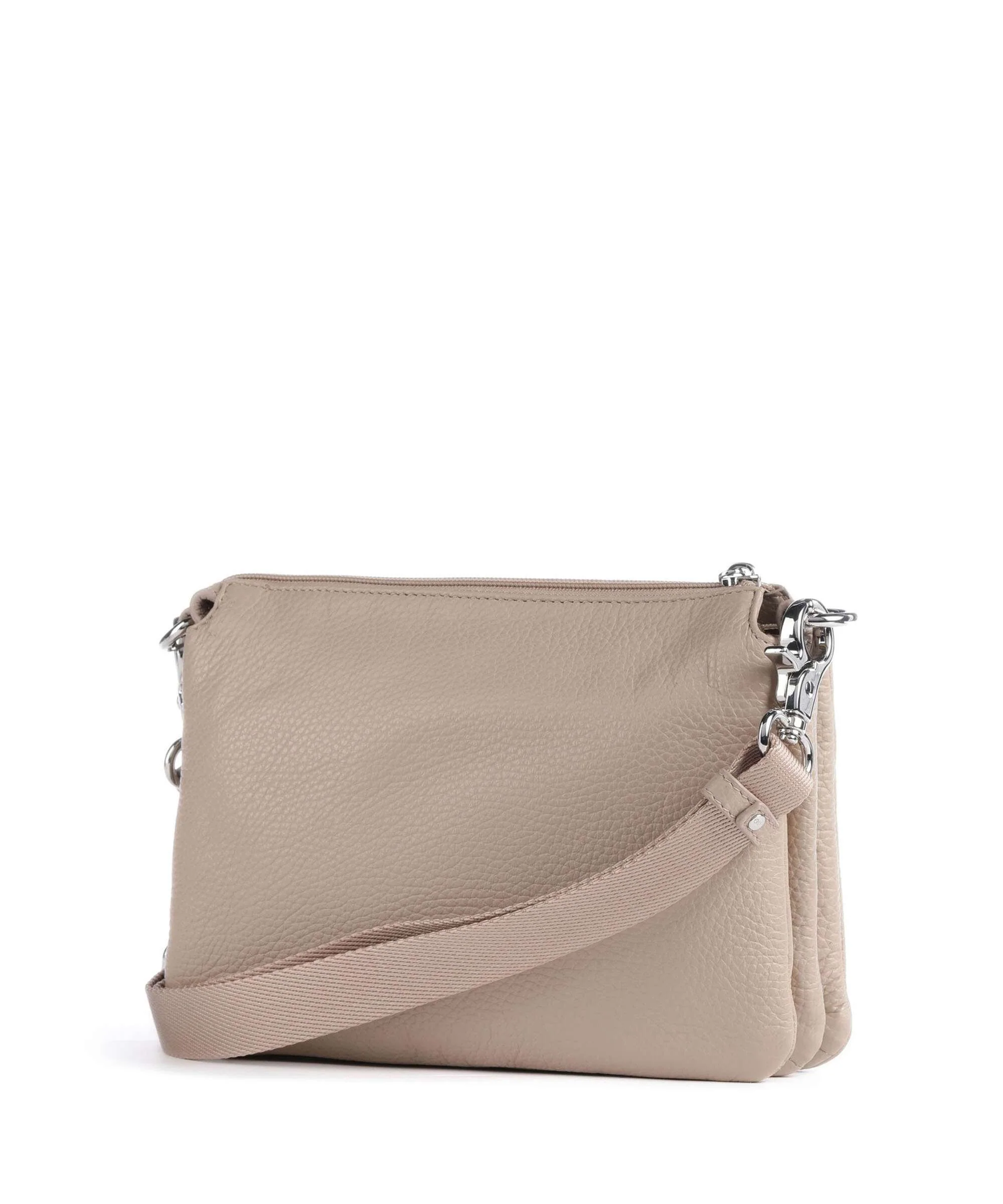 Mandarina Duck Mellow Leather Crossbody bag warm taupe - Image 2