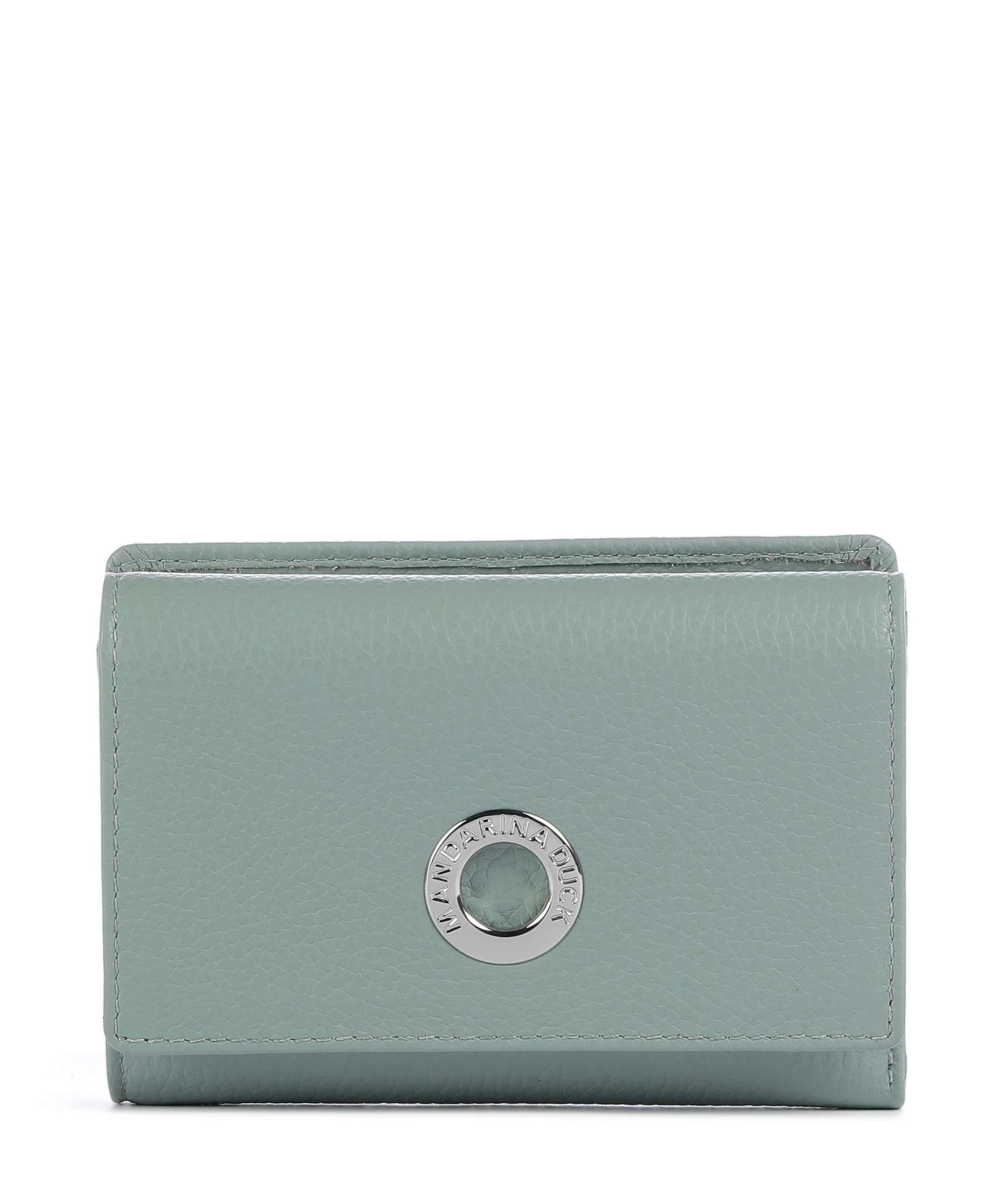 Mandarina Duck Mellow Leather Wallet iceberg green