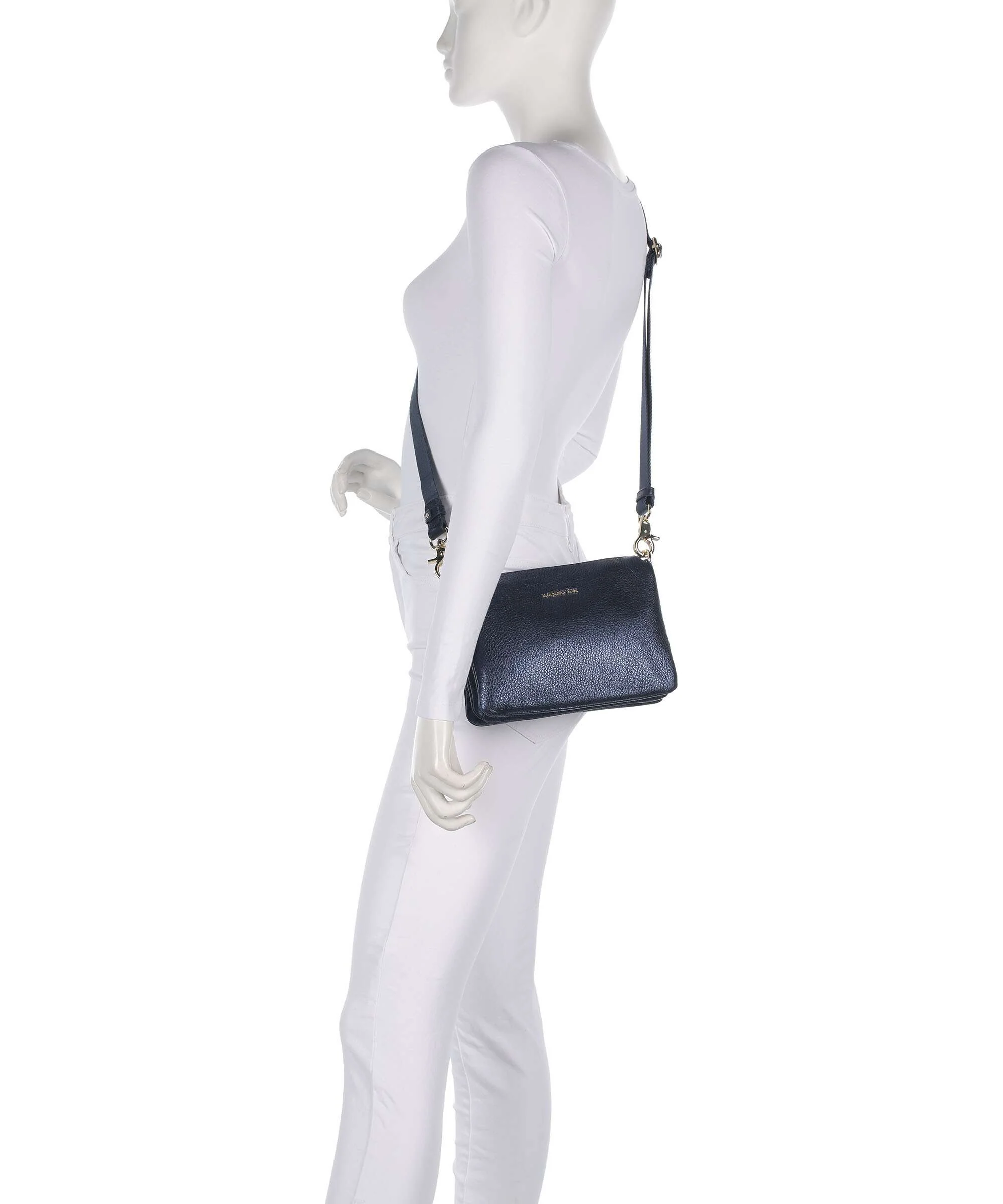 Mandarina Duck Mellow Metal Crossbody bag blue indigo - Image 3