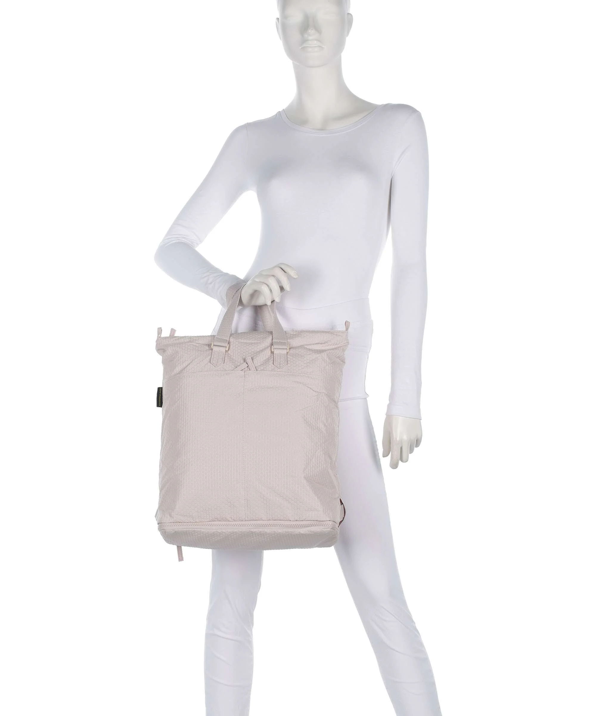 Mandarina Duck Revival 2.0 Backpack bag white mocha - Image 4