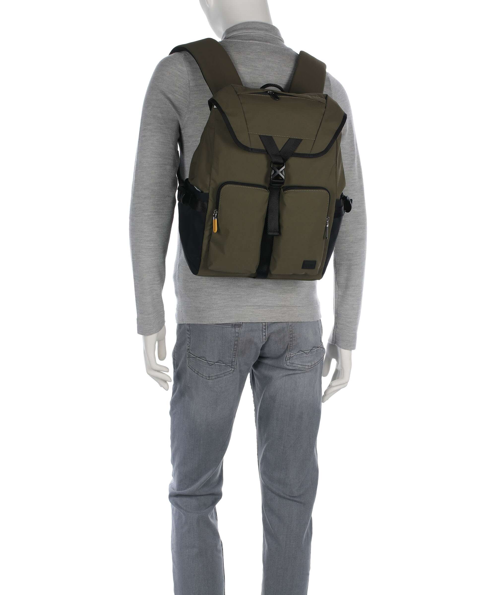 Mandarina Duck Y-Lite Backpack soldier - Image 4