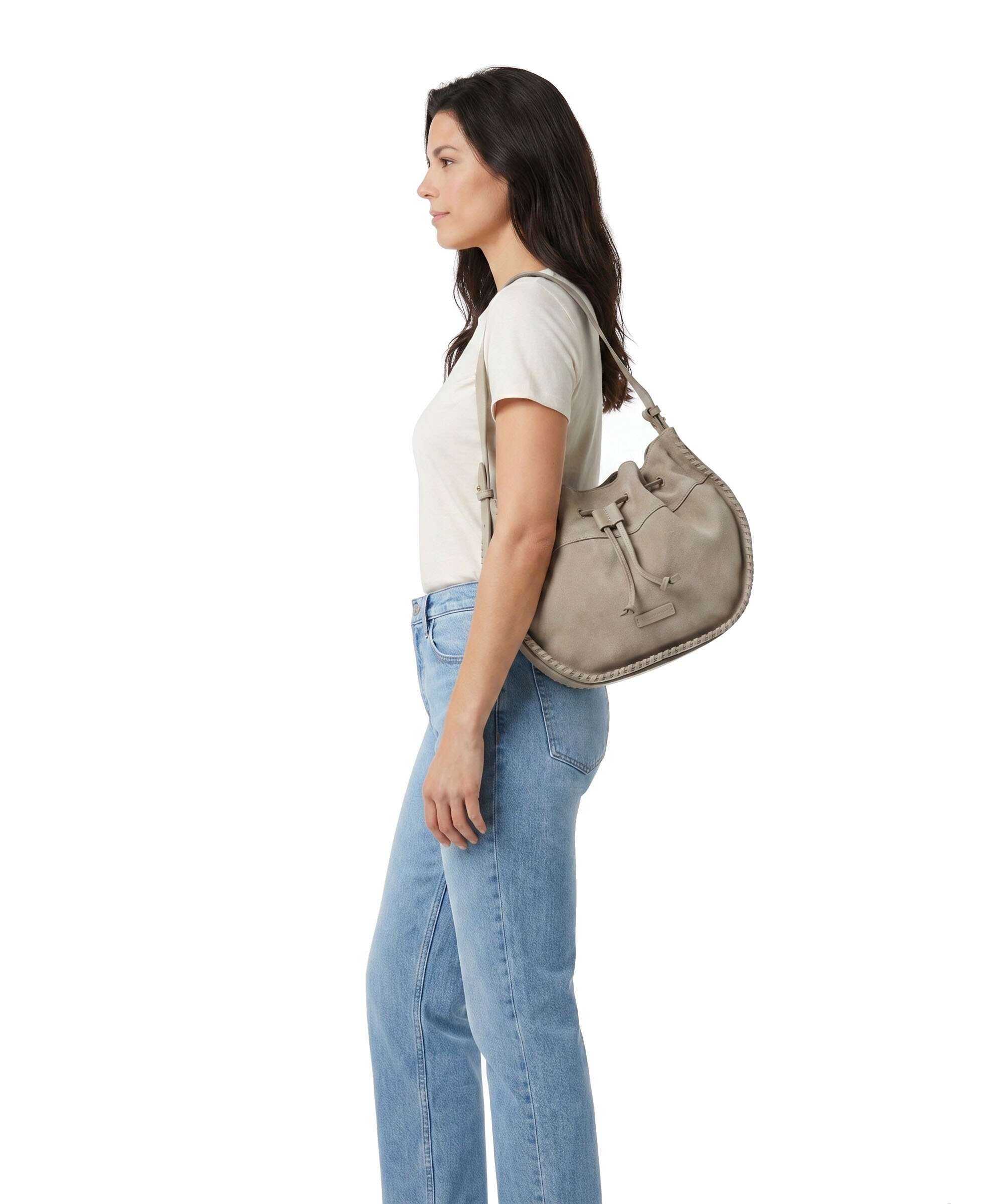 Marc O'Polo Aadina Hobo bag earthy taupe - Image 3