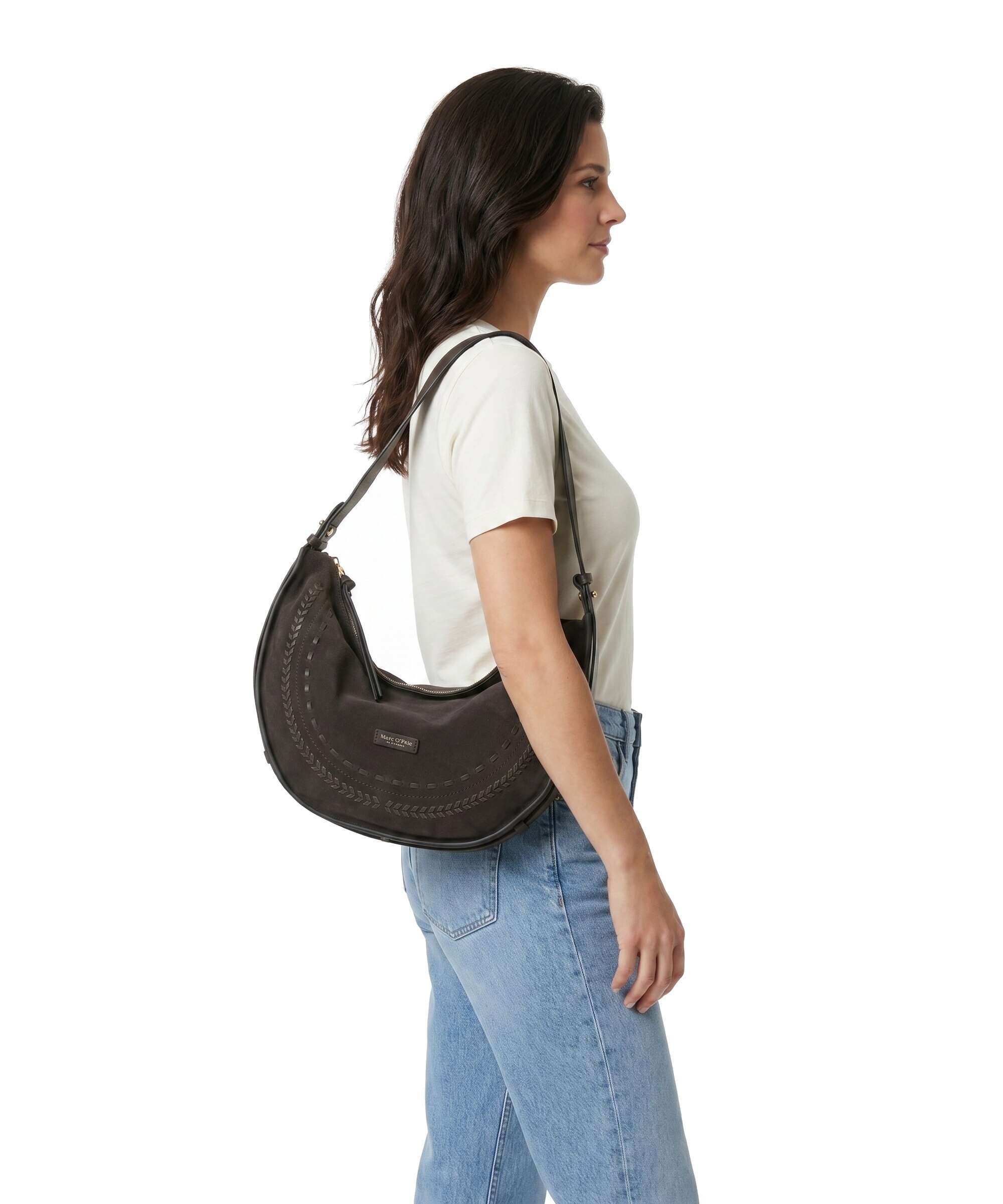Marc O'Polo Aayda Hobo bag burnt coffee - Image 3